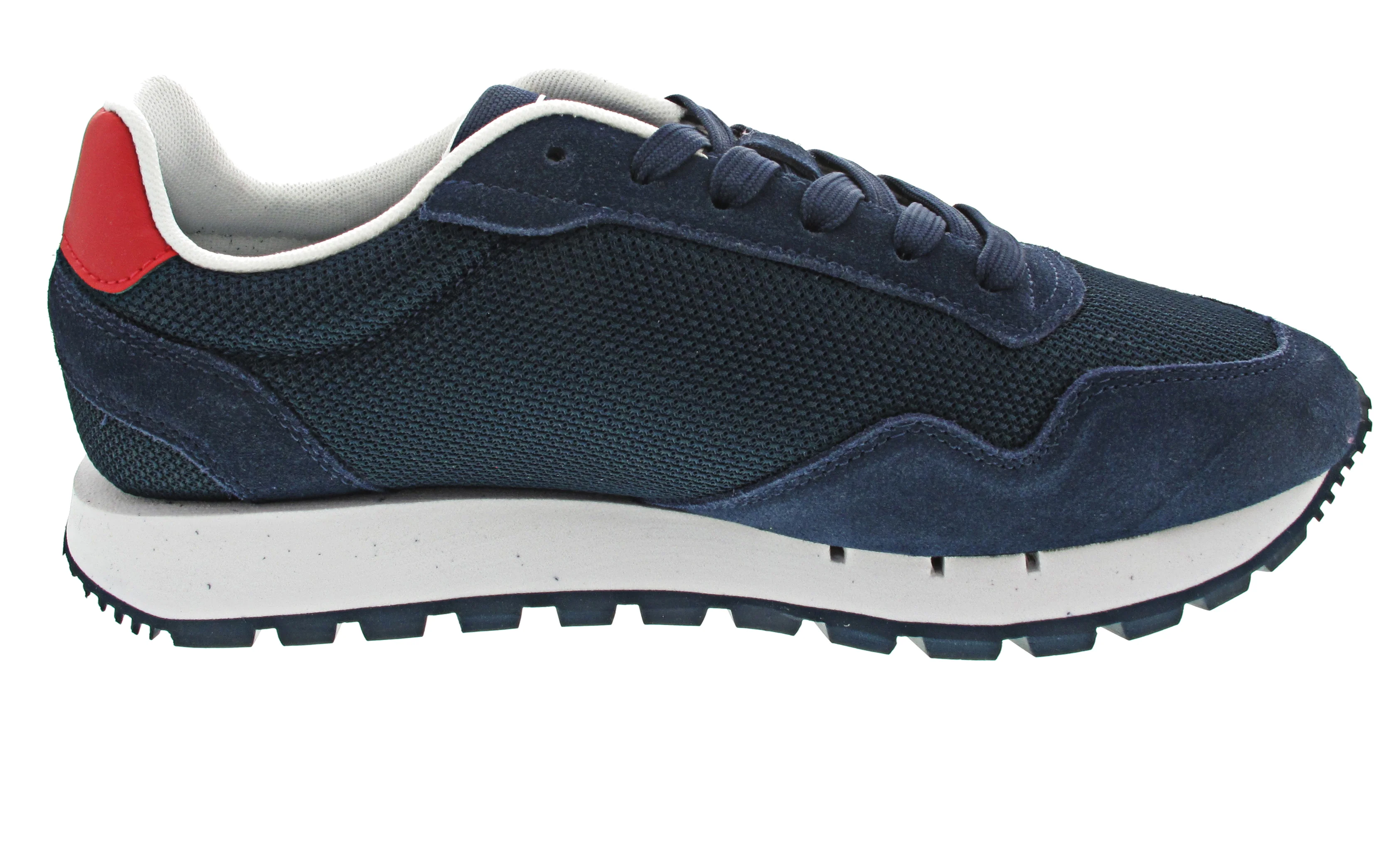 Tommy Jeans Retro Runner Mix Sneaker low Blau - Image 12