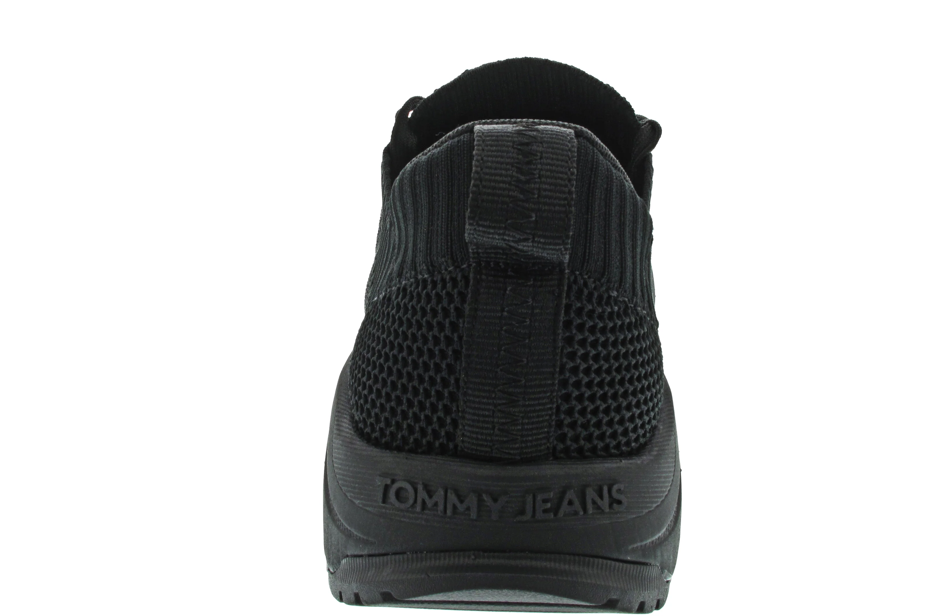 Tommy Jeans Runner Knitted Sneaker low Schwarz - Image 9