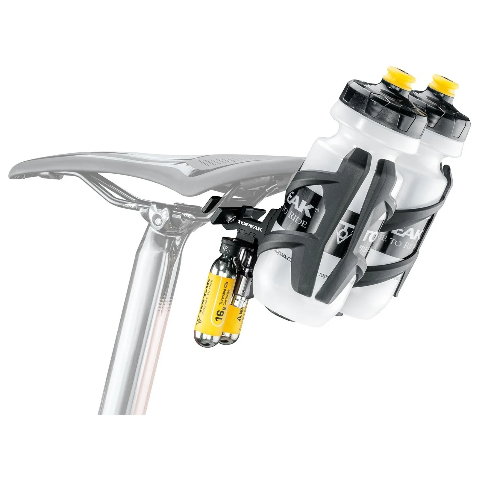 Topeak Flaschenhalter Tri-Cage Schwarz - Image 4