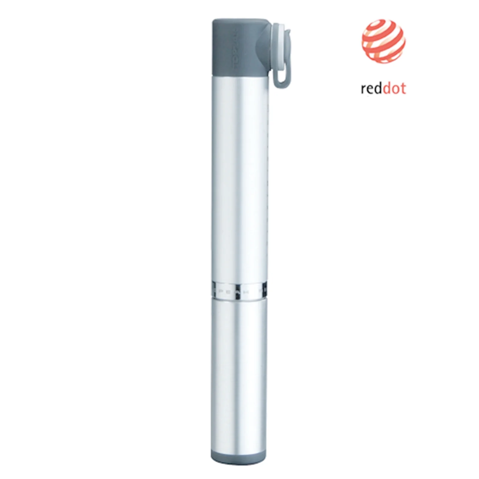 Topeak Handpumpe Micro Rocket Aluminium Silber