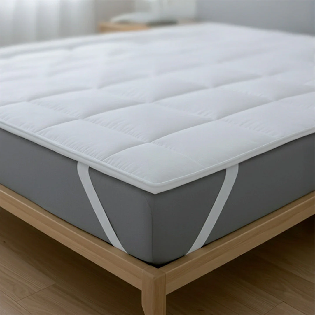 Topper| 500 g/m² Füllung | Atmungsaktive Mikrofaserhülle mit Eckgummis | 160x200 - Image 65