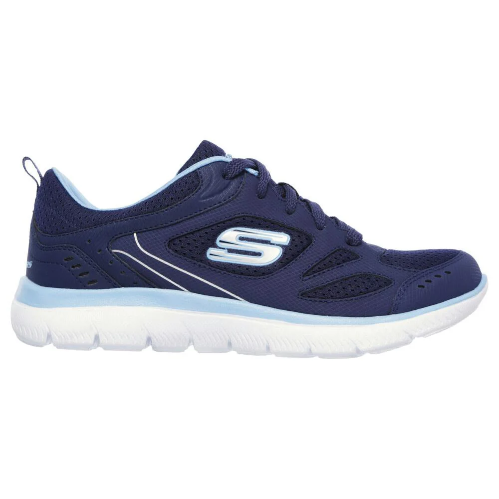 Trainingsschuhe Frau Skechers Summits Suited Marineblau - Image 22