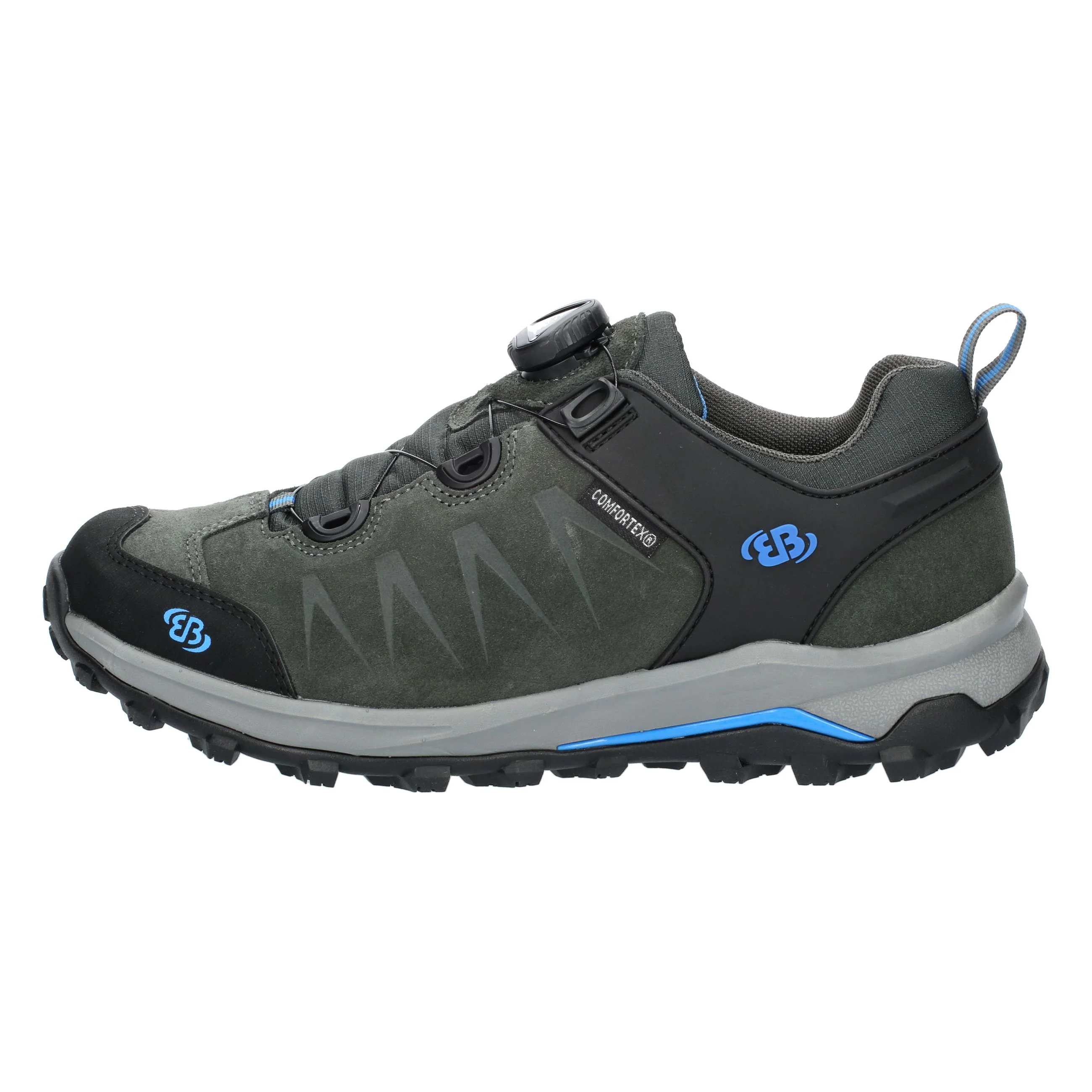 Trekkingschuh Herren Schnellschnürsystem wasserdicht grau Brütting Mount Chester - Image 26