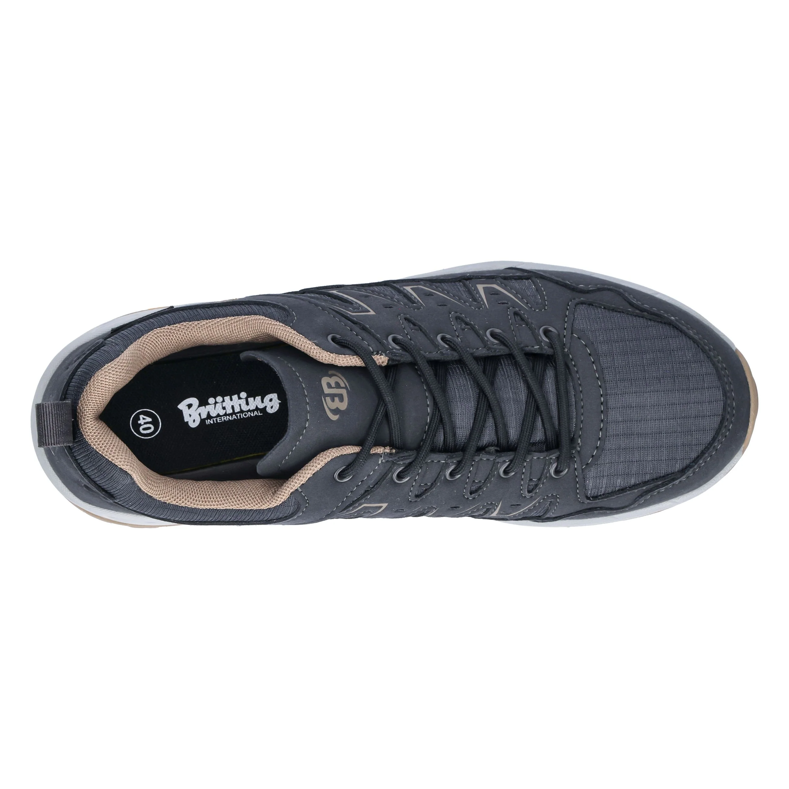 Trekkingschuh Herren Schnürung wasserdicht grau Brütting Mount Torbert - Image 51