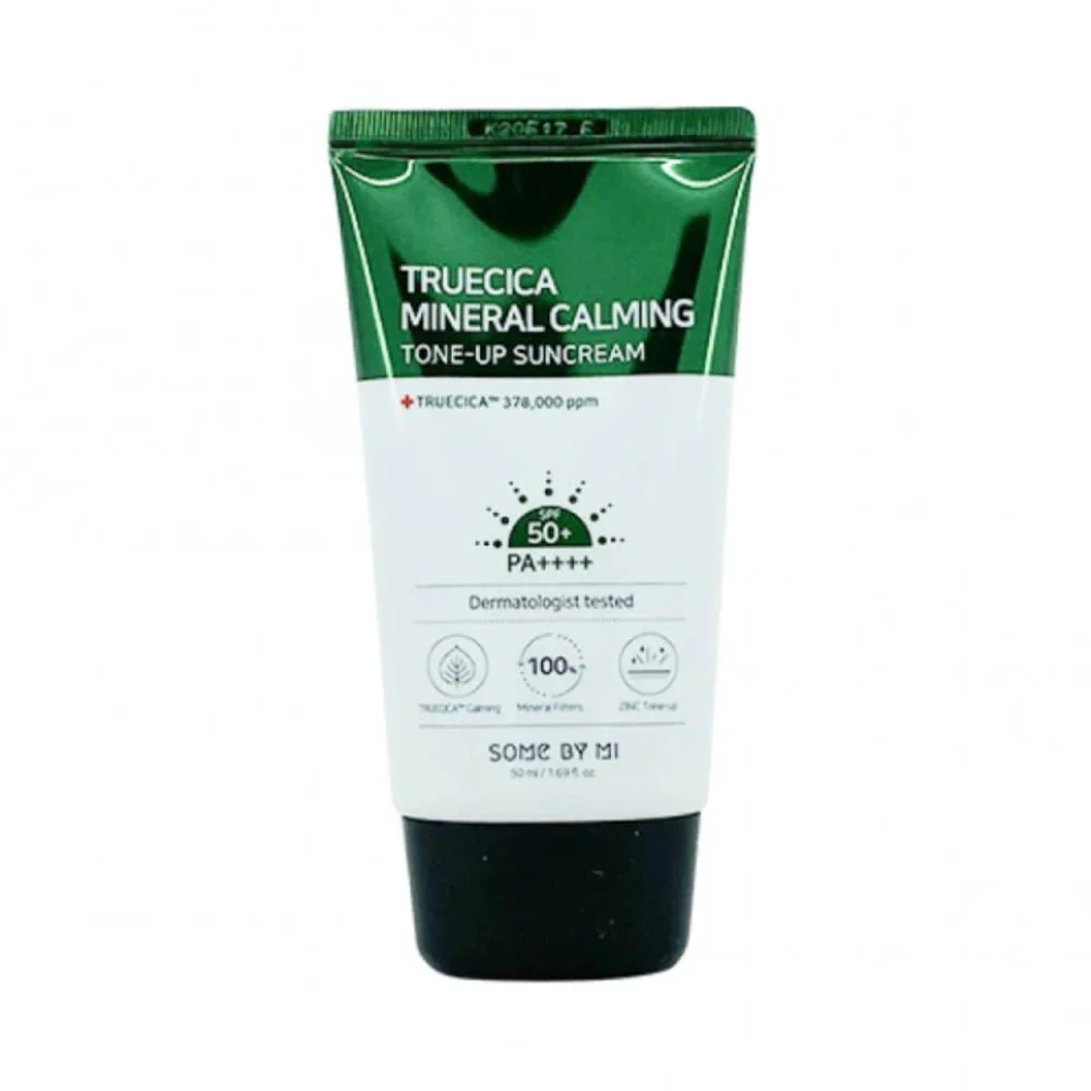 Truecica Mineral Calming Tone-Up Suncream SPF50+ PA++++ 50 ml
