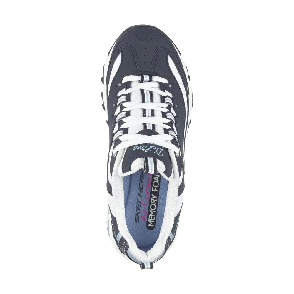 Turnschuhe Frau Skechers D Lites Biggest Fan Marineblau - Image 33