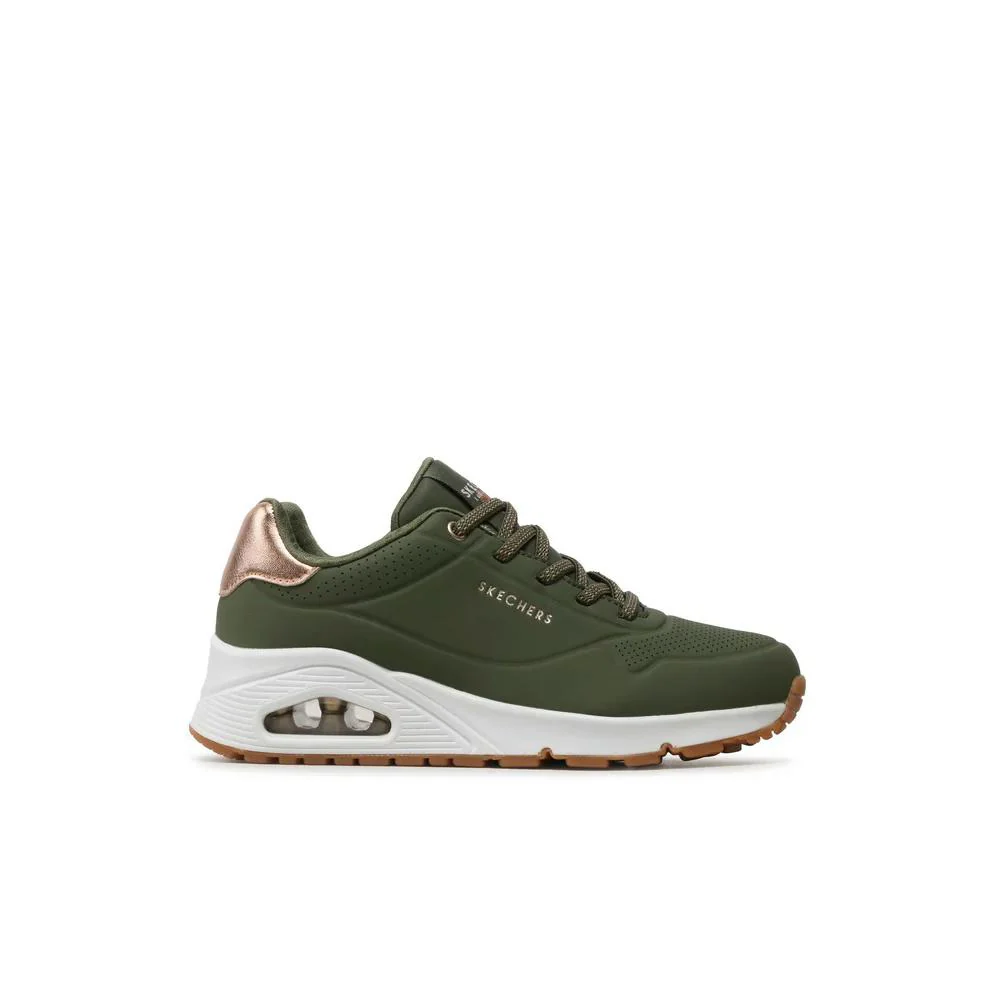 Turnschuhe Frau Skechers Uno Shimmer Away Khaki - Image 36