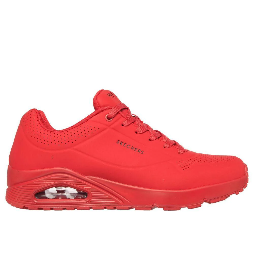Turnschuhe Mann Skechers Uno Stand On Air Rot - Image 16