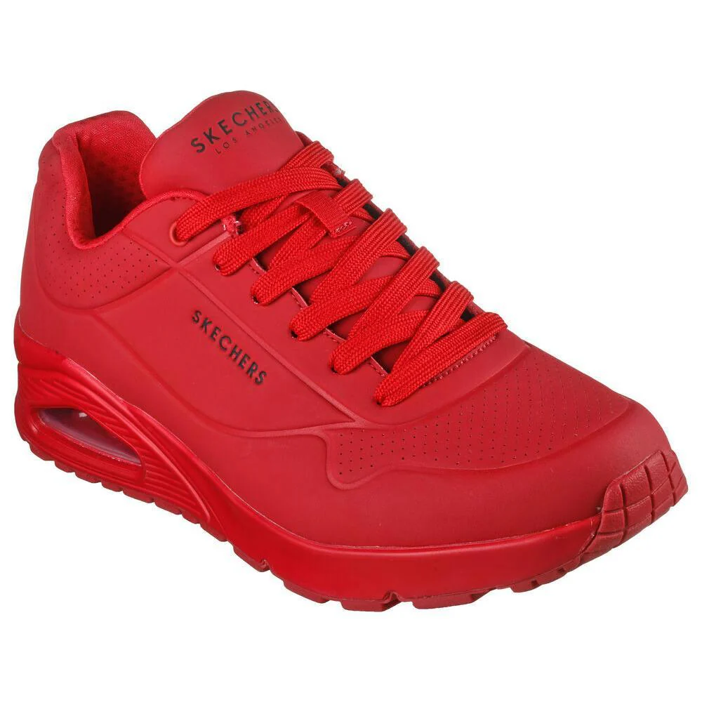 Turnschuhe Mann Skechers Uno Stand On Air Rot - Image 25