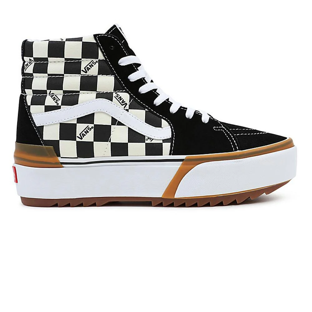 Turnschuhe Mann Vans Checkerboard Schwarz - Image 24