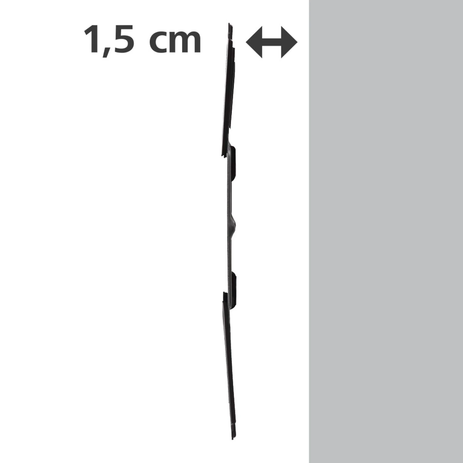 TV Wandhalterung FIX Super Slim Schwarz 32" bis 65" - Image 3