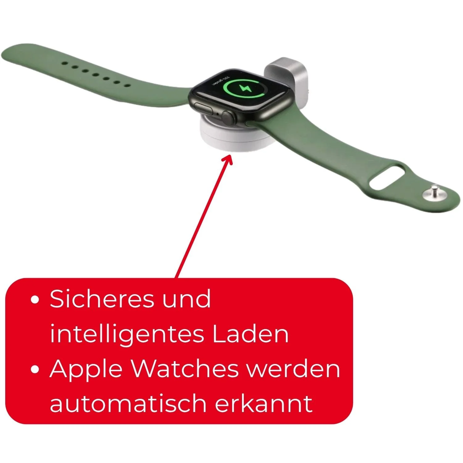 USB-C Ladegerät Weiß für Apple Watch Serie - Image 5