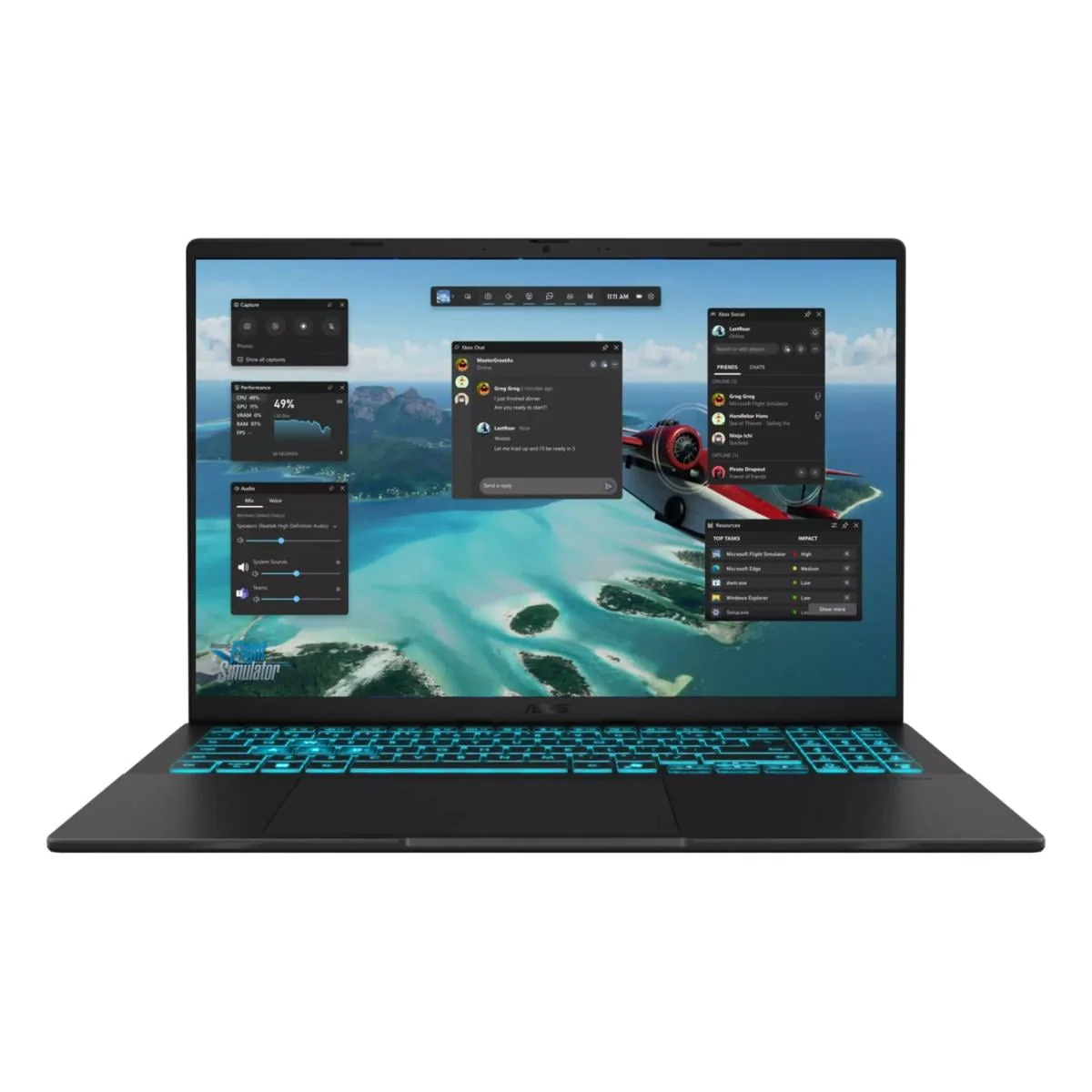 V16 V3607VM-RP011 mit 7-240H, 64 GB RAM, 2 TB SSD