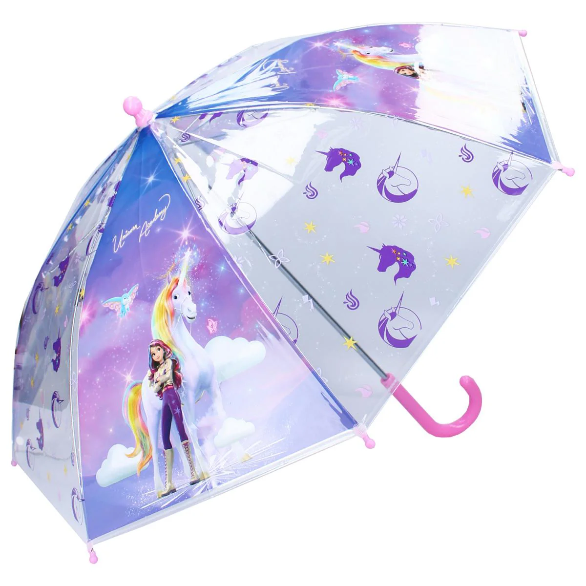 Vadobag Kinderschirm Regenschirm Unicorn Academy Rainy Days - Image 3