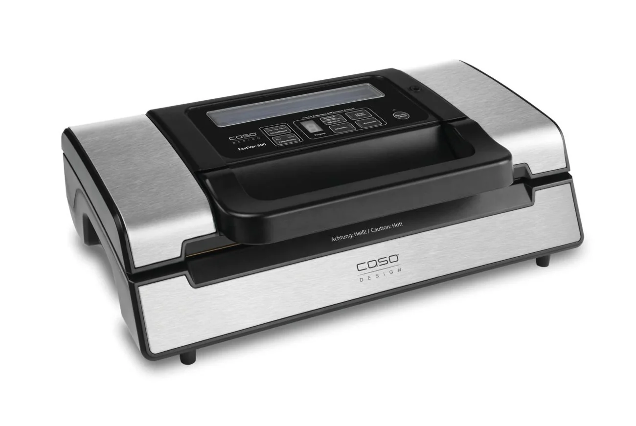 Vakuumierer FastVac 500 mit doppelter Schweißnaht und Folienschneider - Image 7
