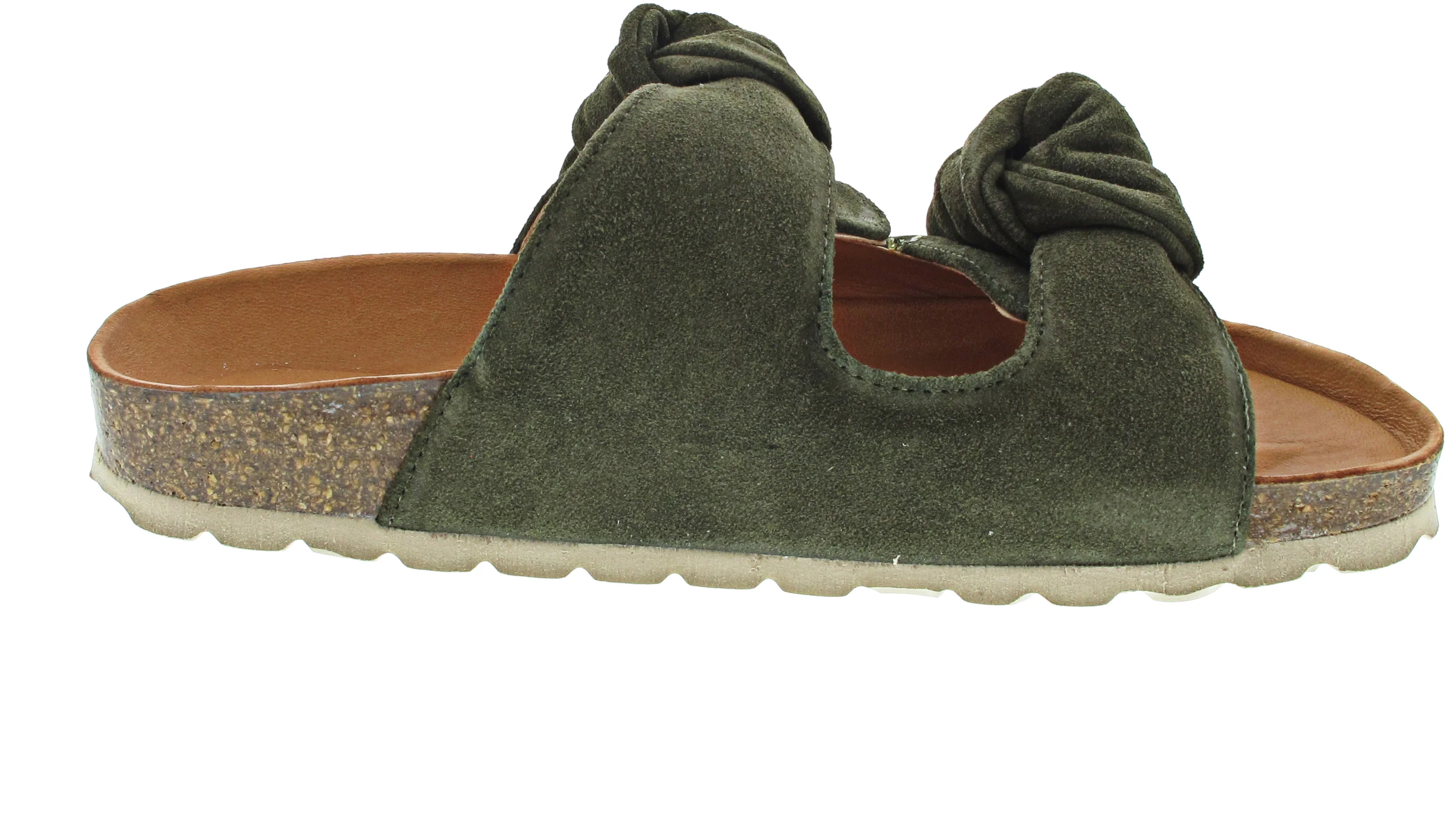 Verbenas Rain Velour Pantolette Grün - Image 16