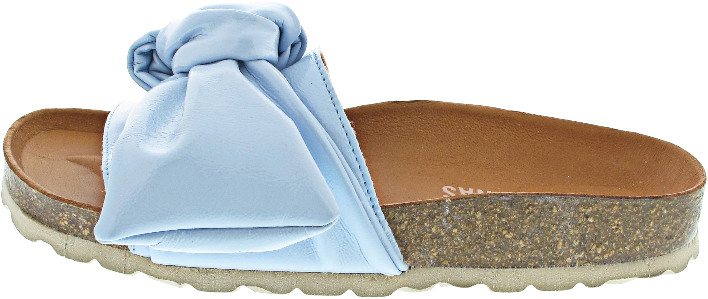 Verbenas Roxy Lak Pantolette Blau - Image 2