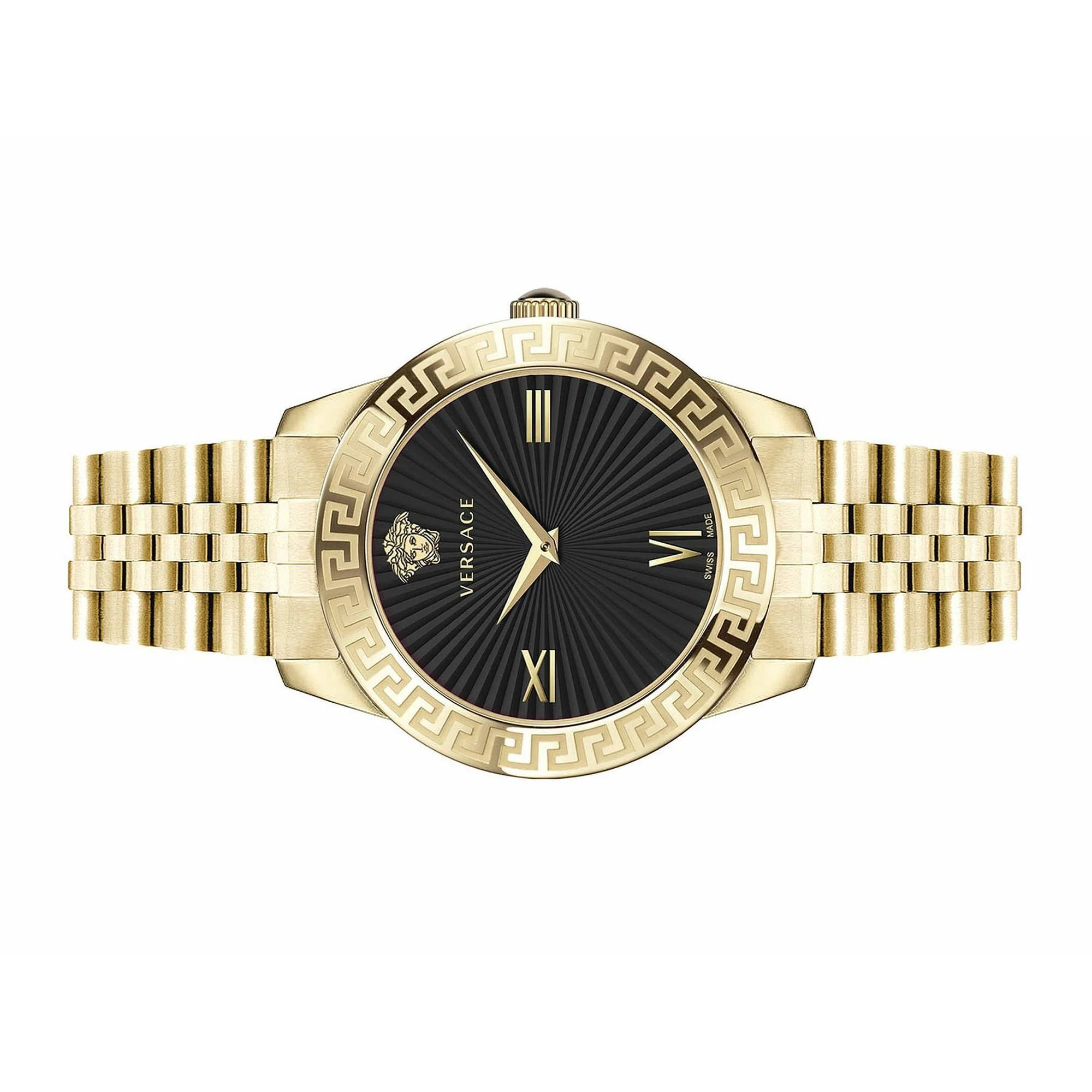 Versace Damen Uhr Armbanduhr Edelstahl Greca VEVC01121 - Image 3
