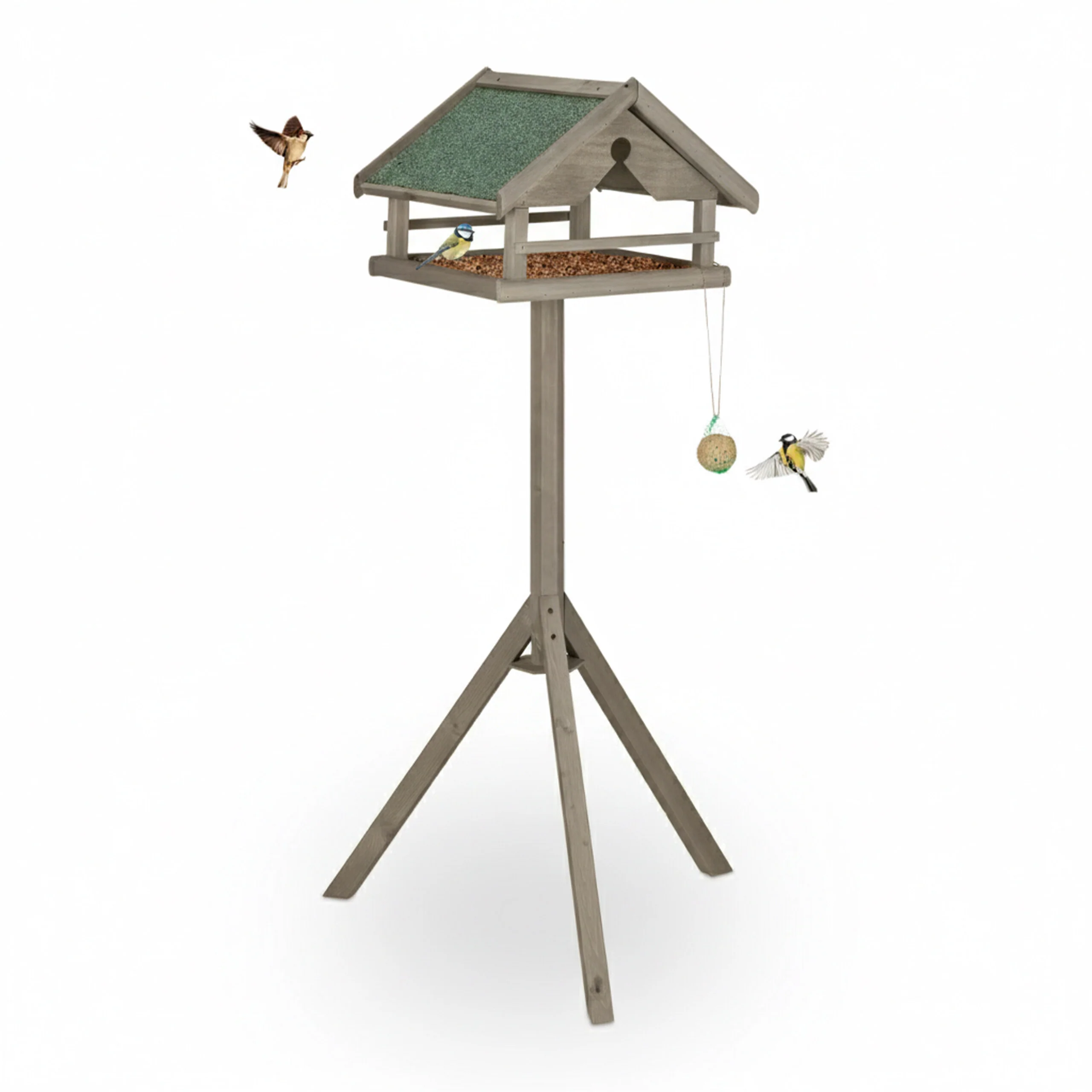 Vogelfutterhaus mit Ständer - Image 3