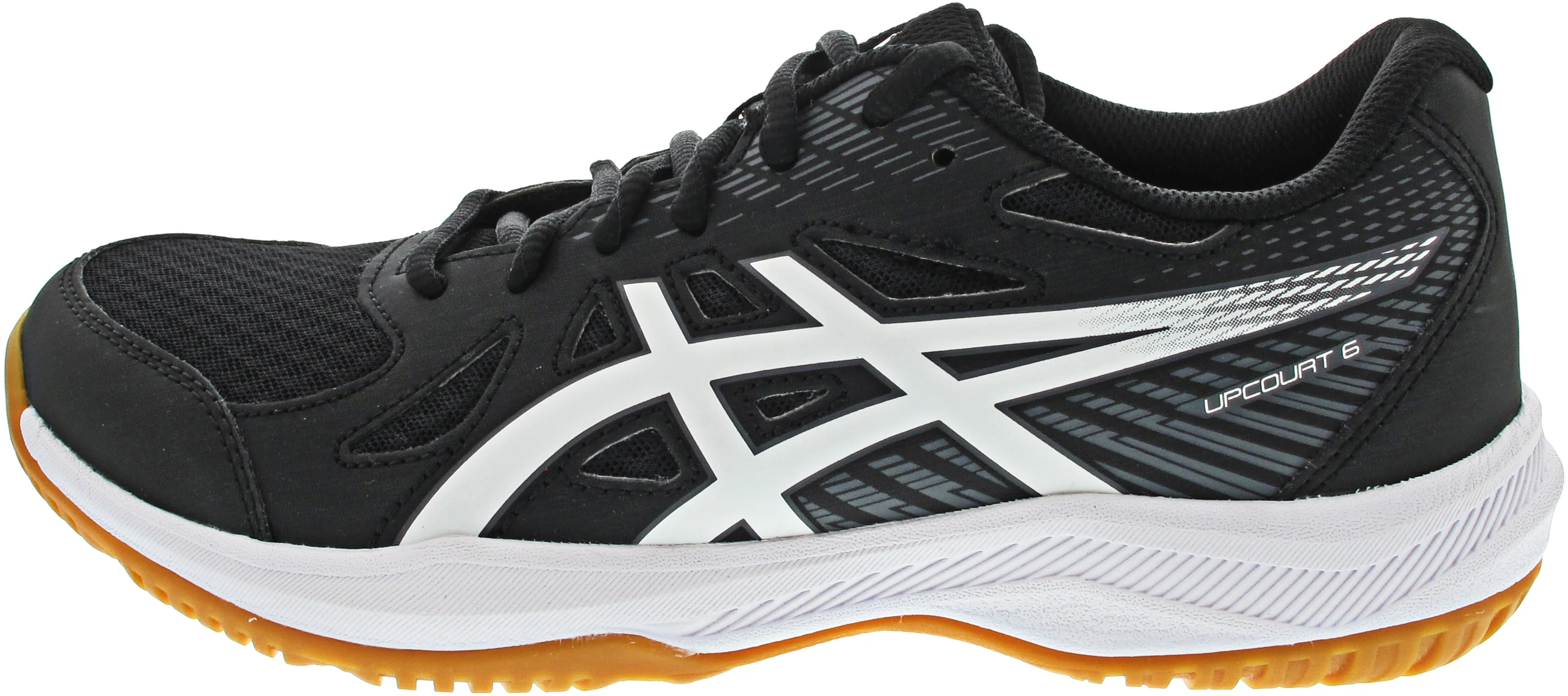 Volleyball-Schuhe Mann Asics Upcourt 6 Schwarz - Image 4