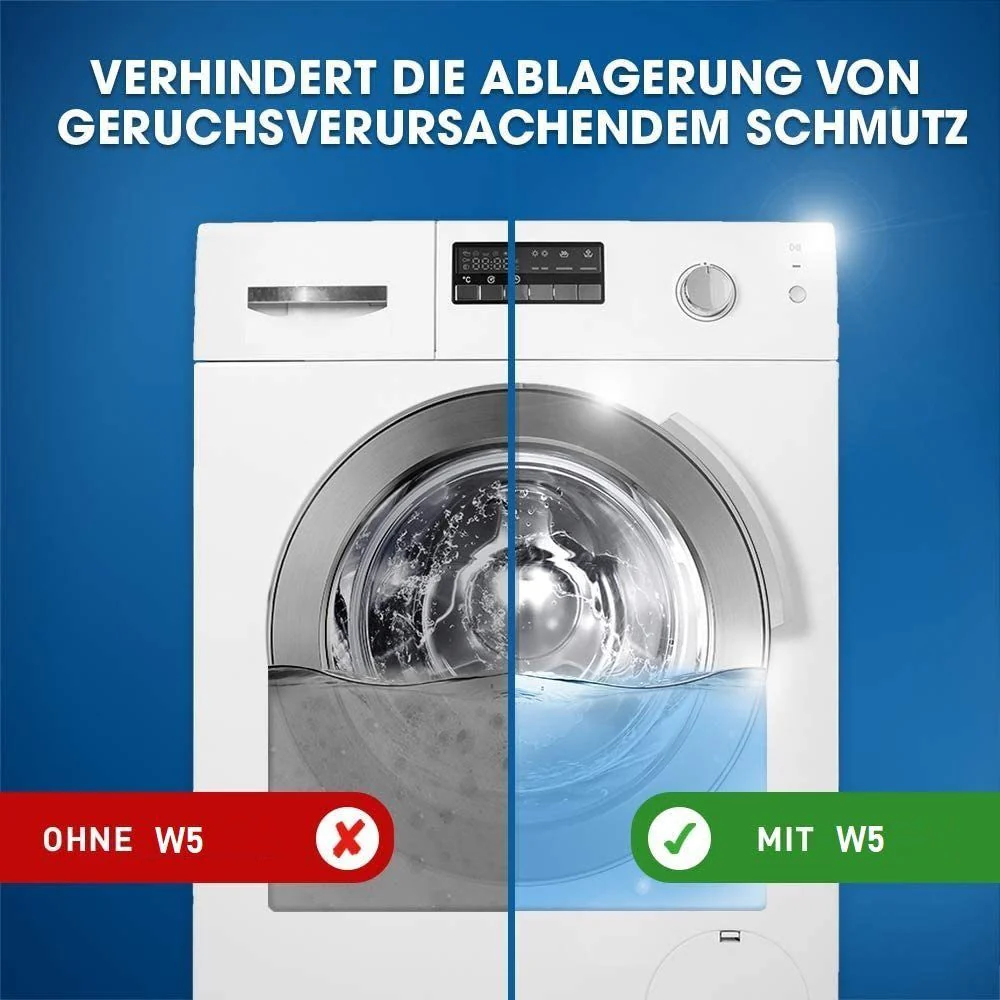 W5 Entkalker Tabs 100 er Entkalker Tabletten 15 g für Waschmaschinen Universal Entkalkung Tabs - Image 5