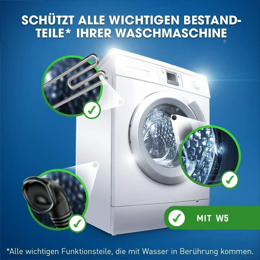 W5 Entkalker Tabs 100 er Entkalker Tabletten 15 g für Waschmaschinen Universal Entkalkung Tabs - Image 8