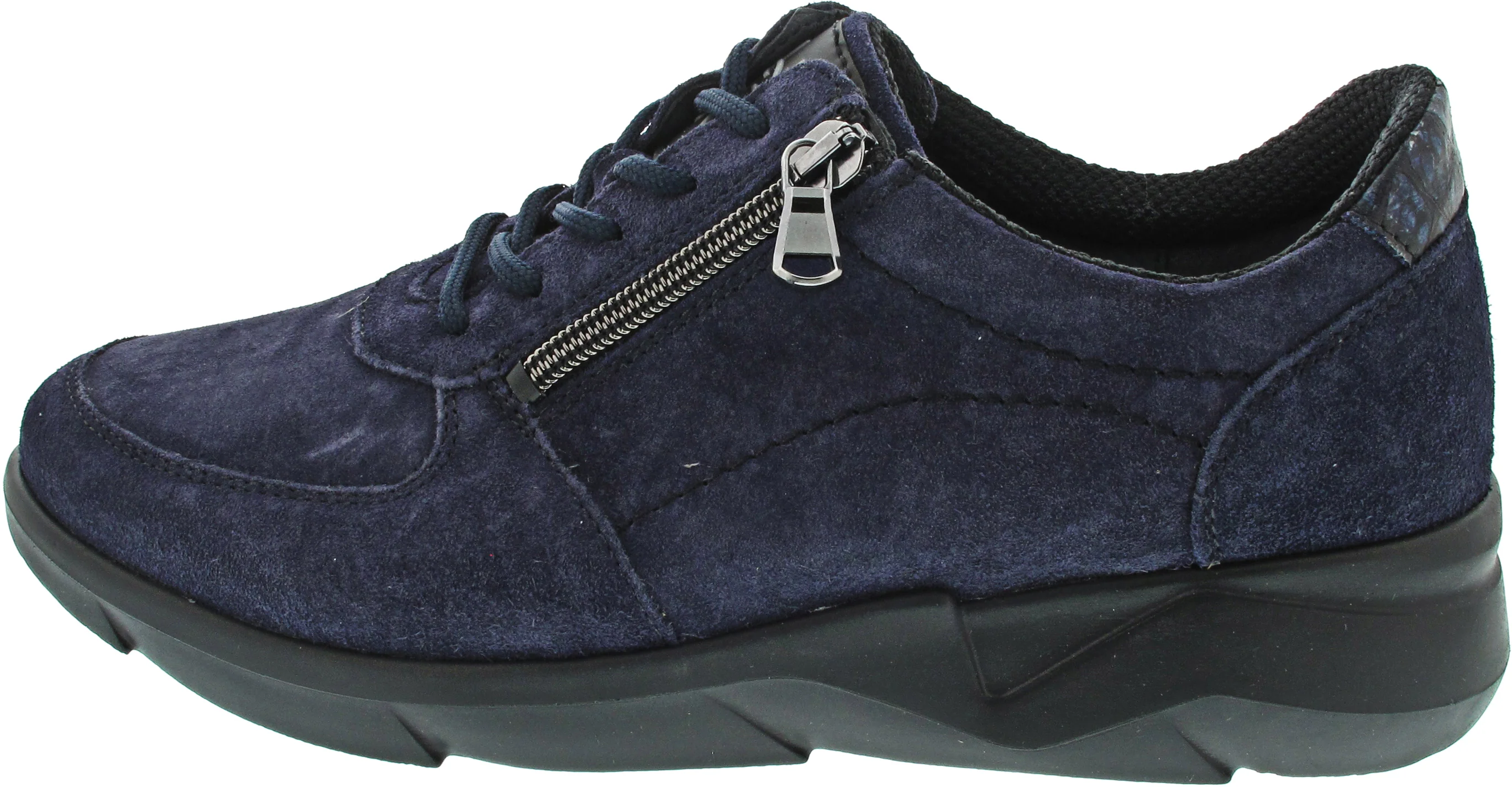 Waldläufer Funky sportlicher Schnürer Blau - Image 5