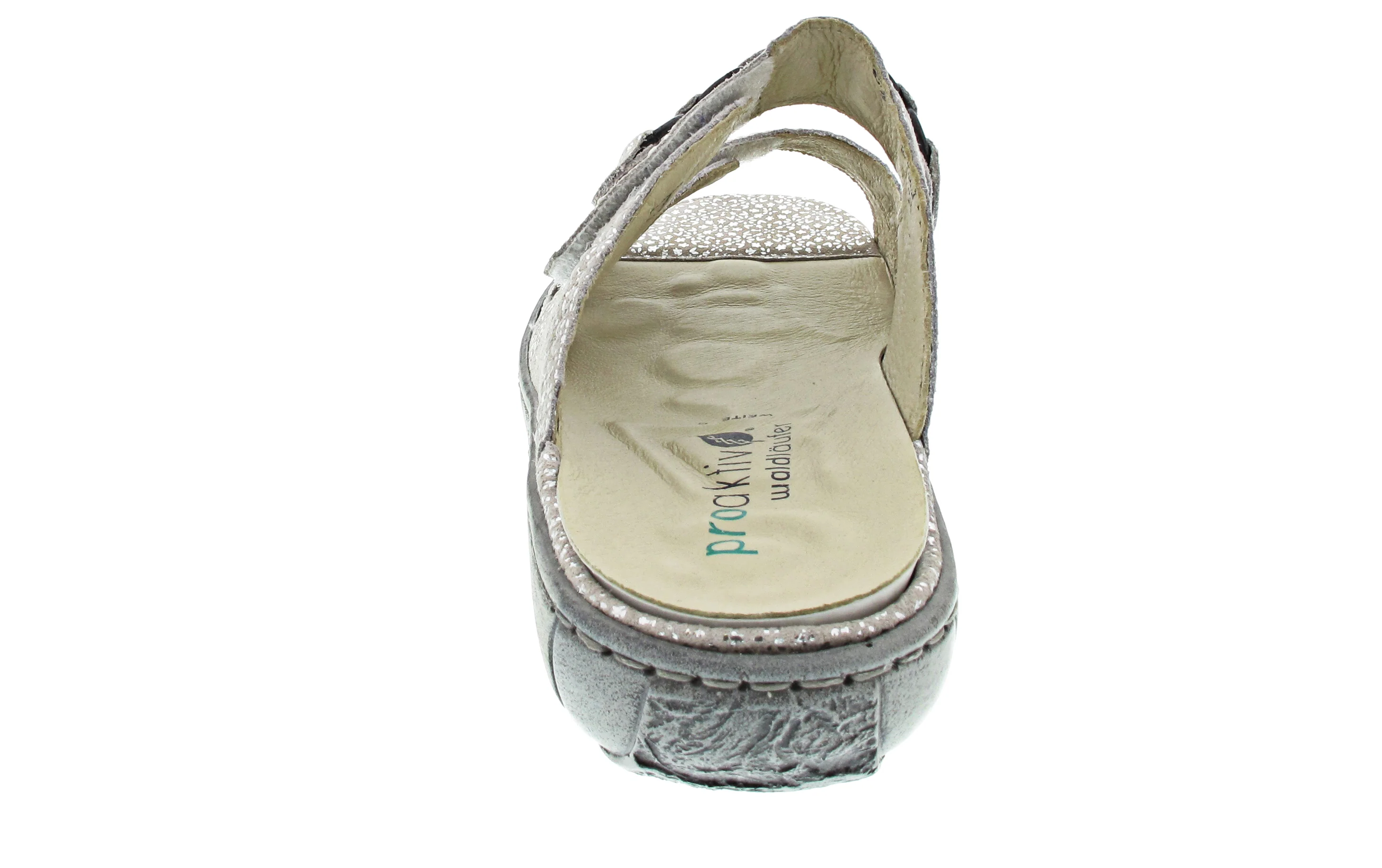 Waldläufer Garda Pantolette Silber - Image 15