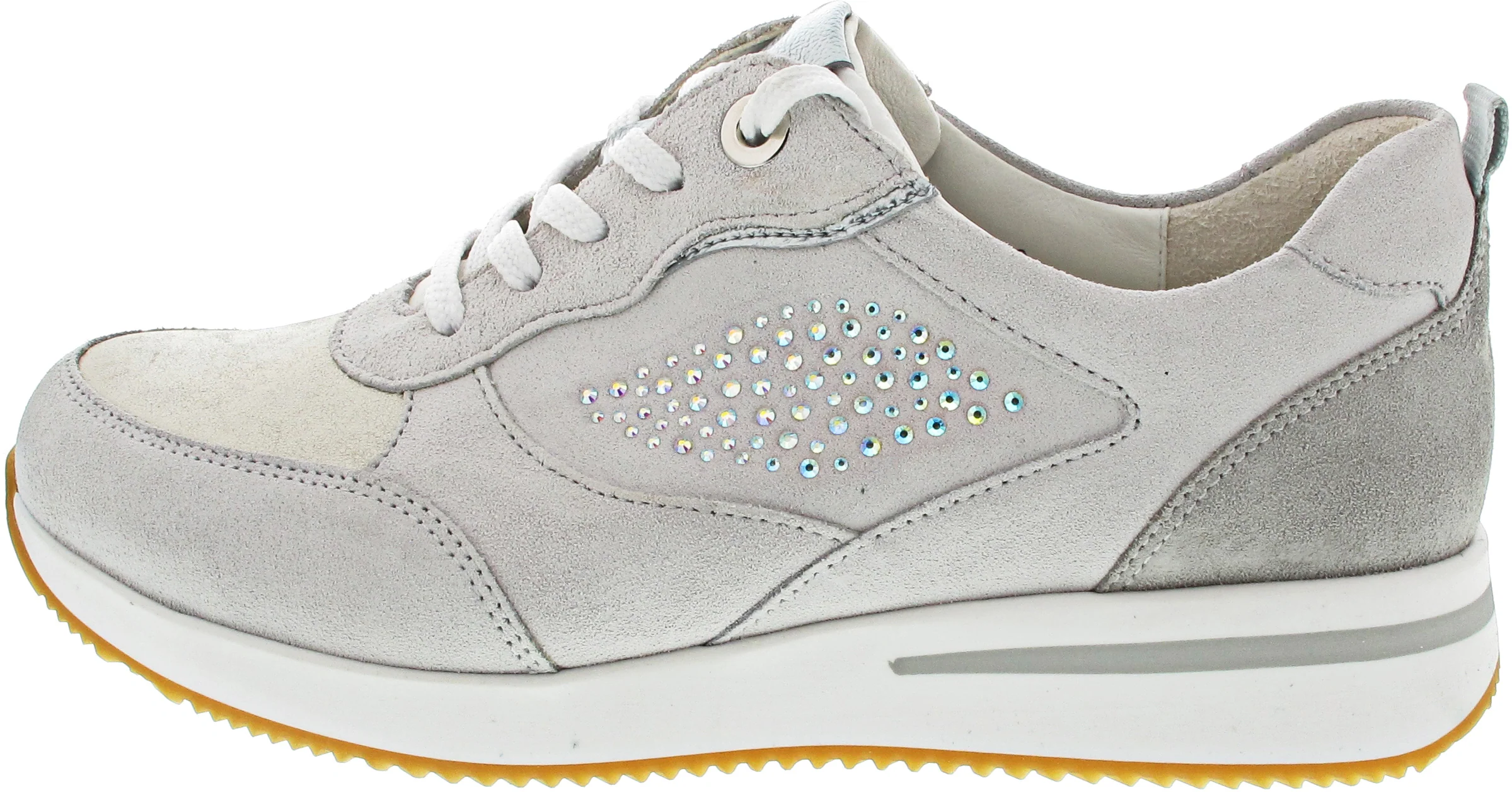 Waldläufer H-Agnes sportlicher Schnürer Beige - Image 2