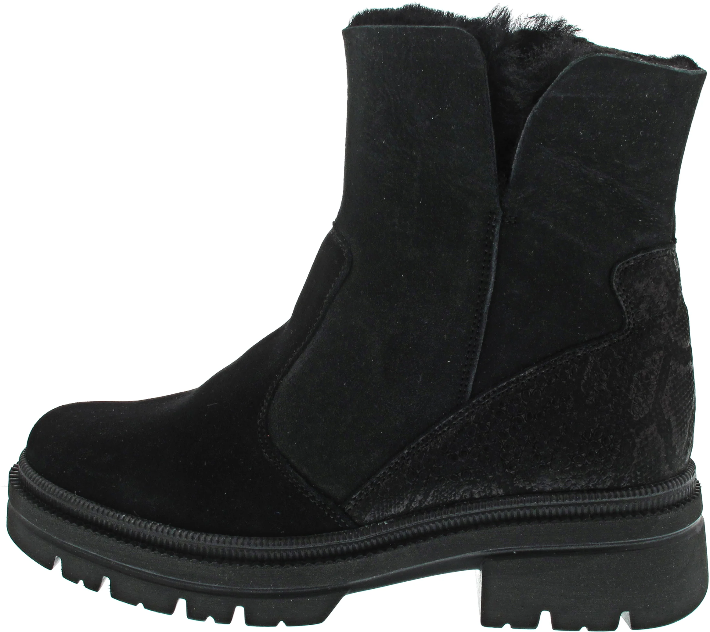 Waldläufer H-Amara Stiefel Schwarz