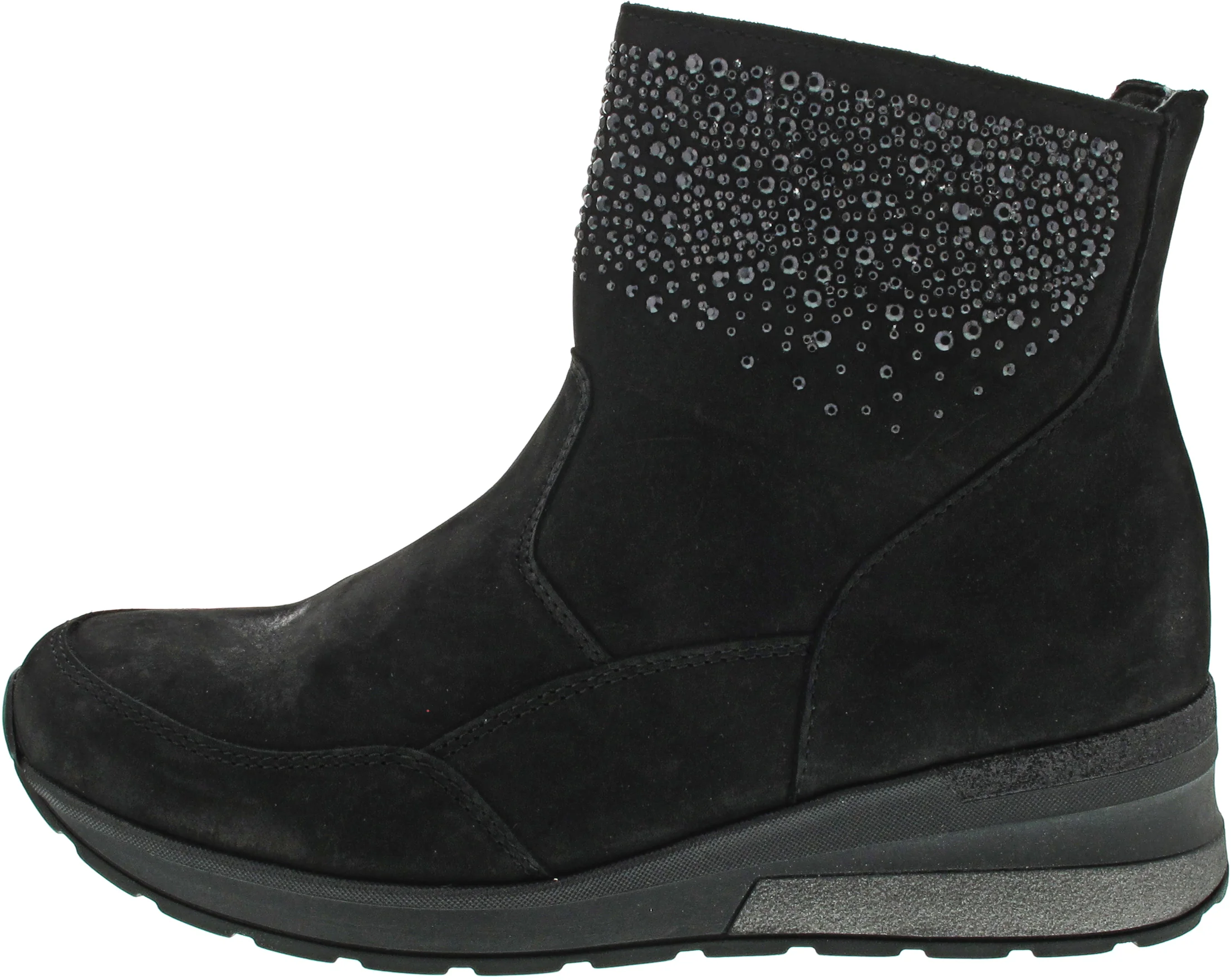Waldläufer H-Clara Stiefelette Schwarz