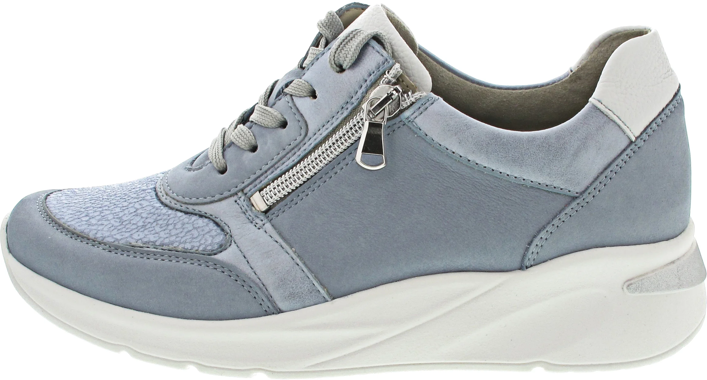 Waldläufer H-Dilara sportlicher Schnürer Blau - Image 3
