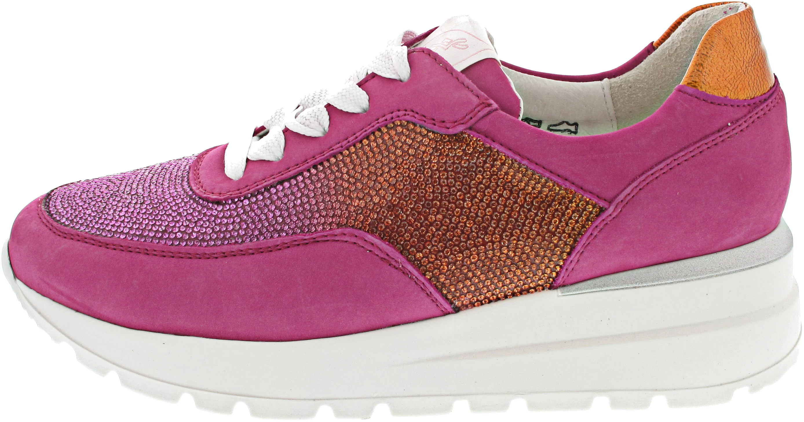 Waldläufer H-Feli sportlicher Schnürer Rosa - Image 2
