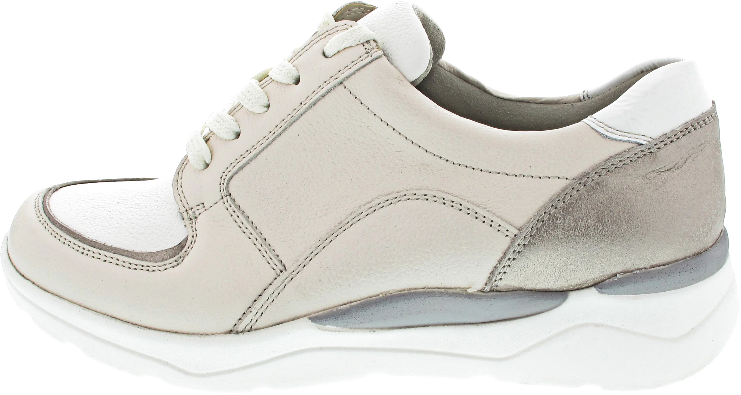Waldläufer H-Gabriele sportlicher Schnürer Beige - Image 5