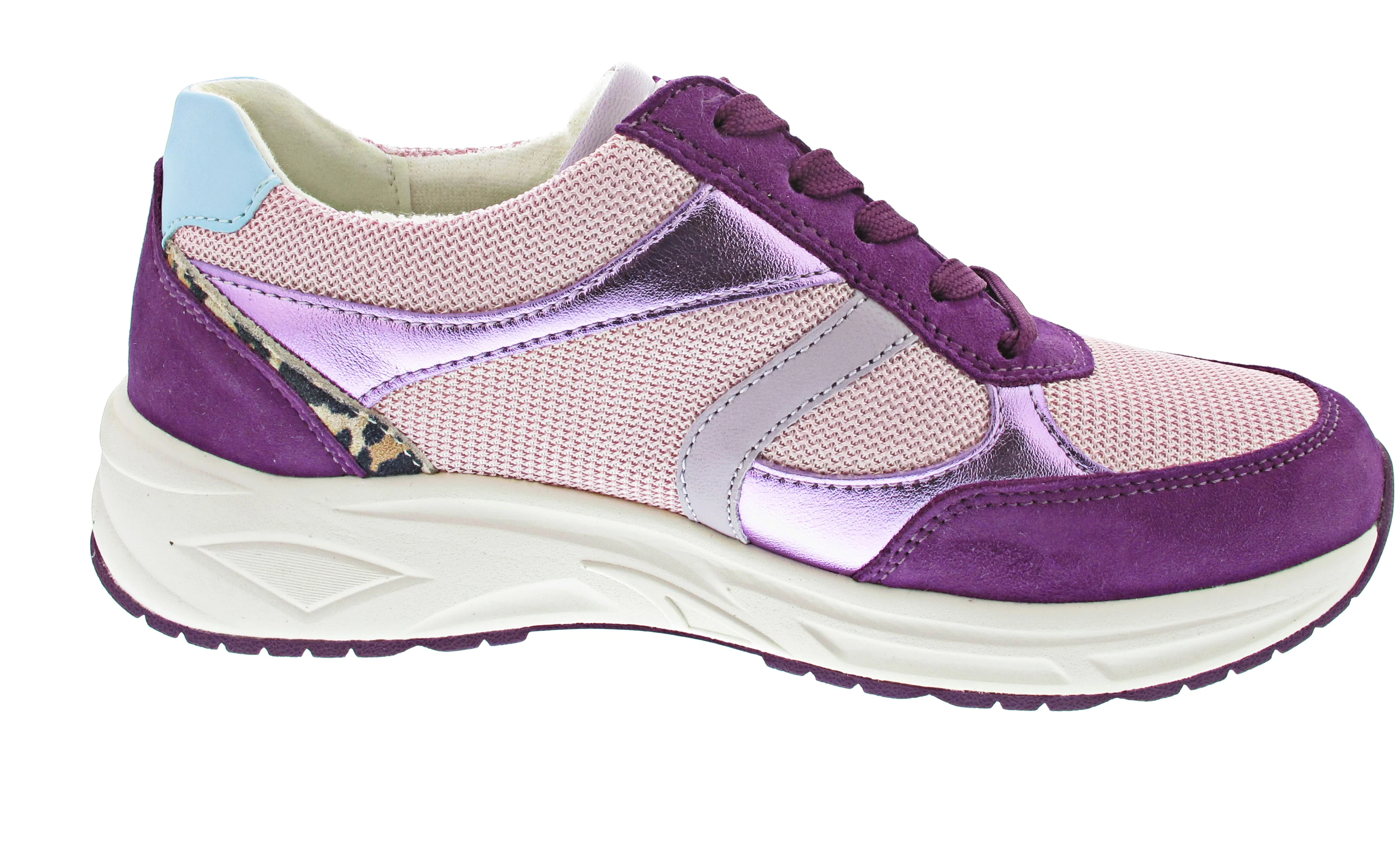 Waldläufer H-Jill sportlicher Schnürer Violett - Image 13