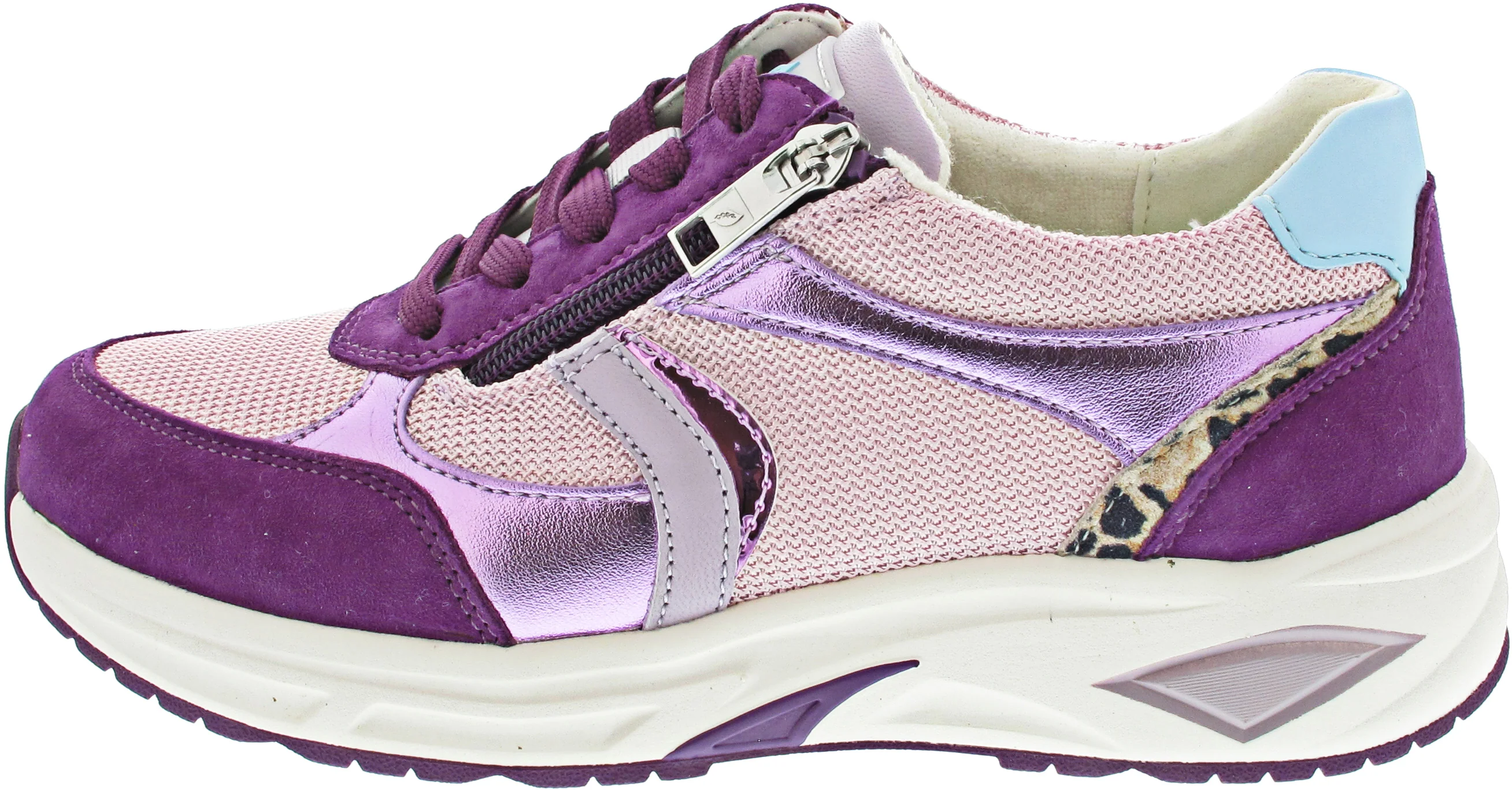 Waldläufer H-Jill sportlicher Schnürer Violett - Image 4