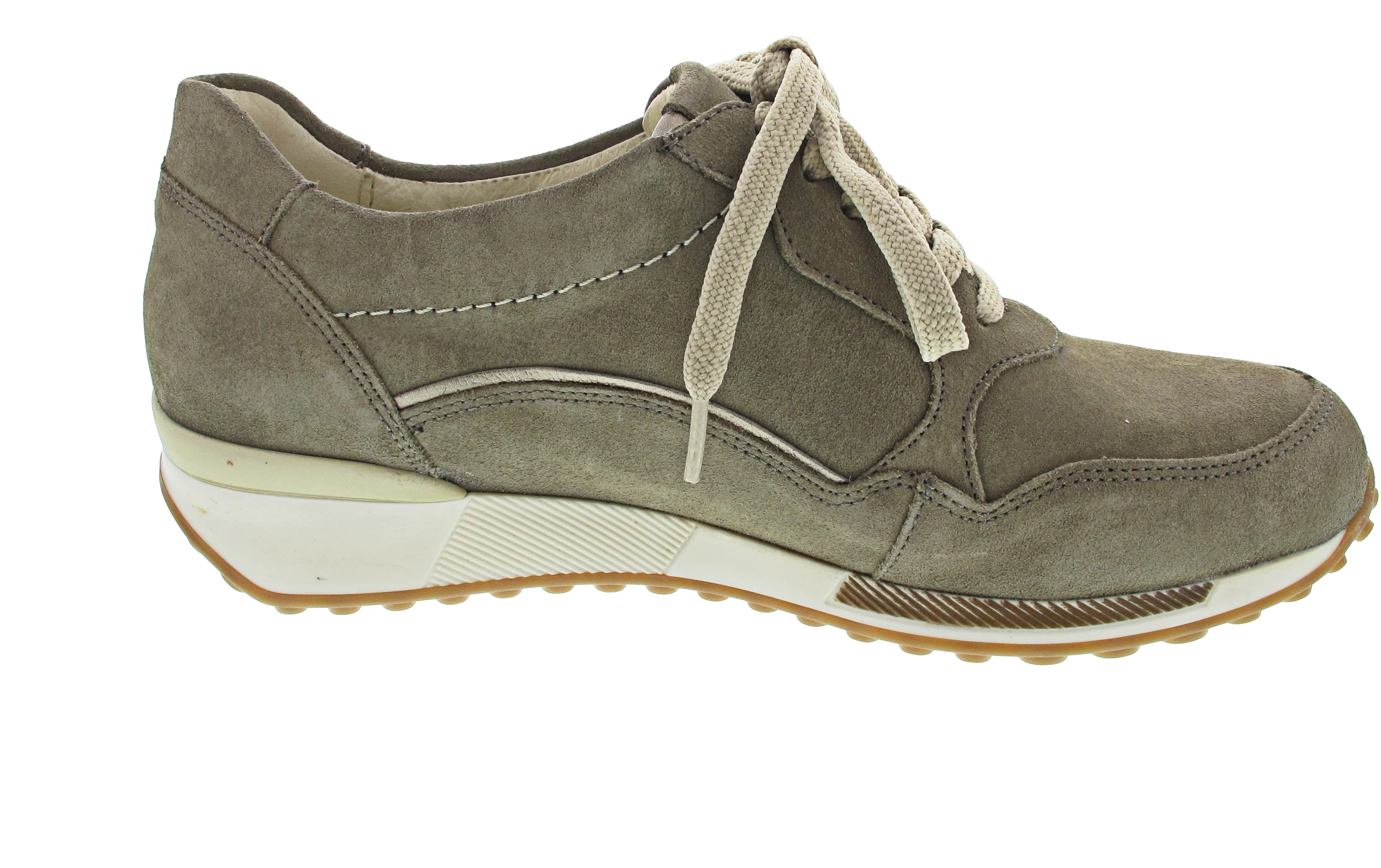 Waldläufer H-Jule sportlicher Schnürer Beige - Image 3