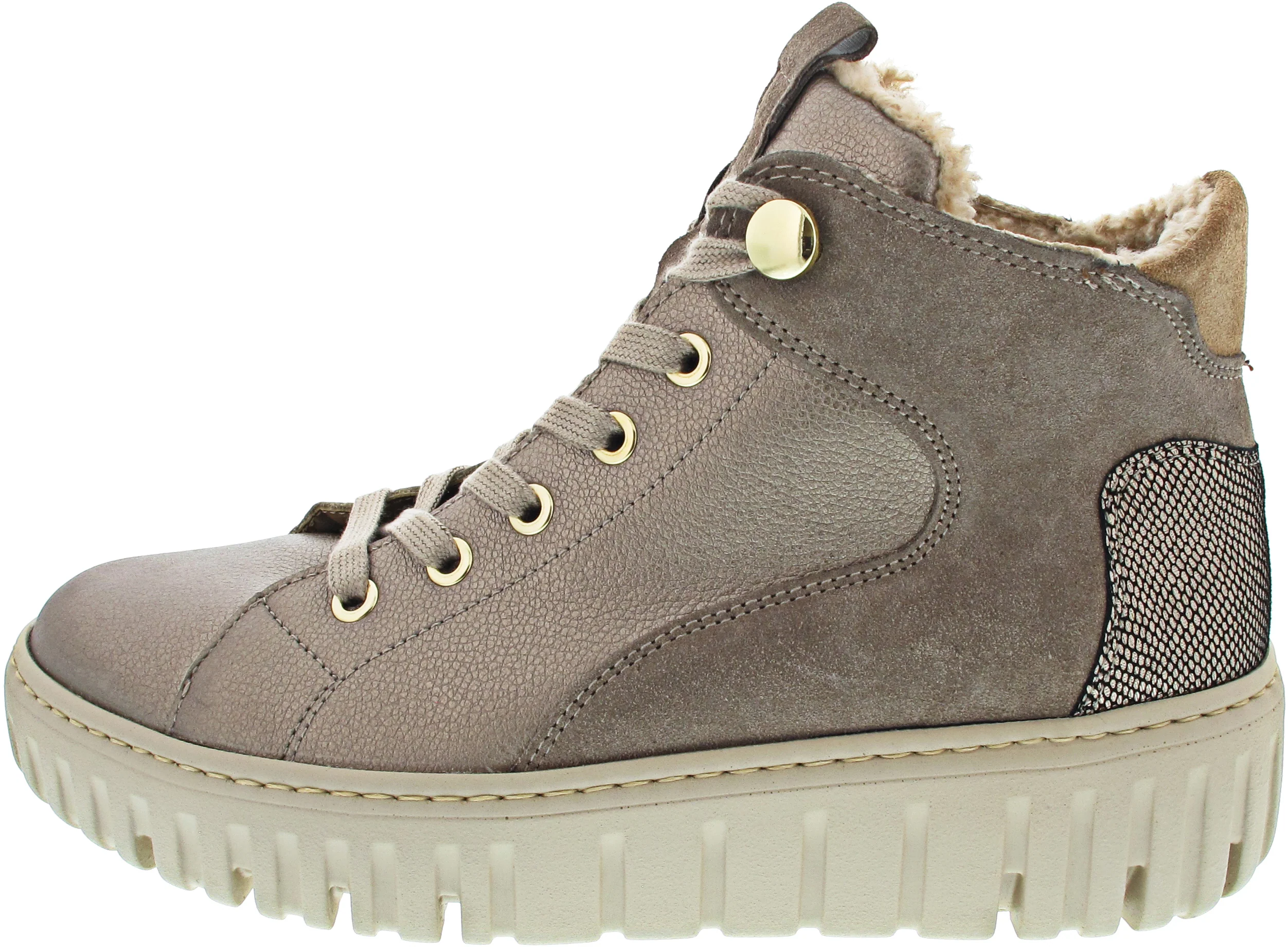 Waldläufer H-Livia Schnürstiefel Beige - Image 4