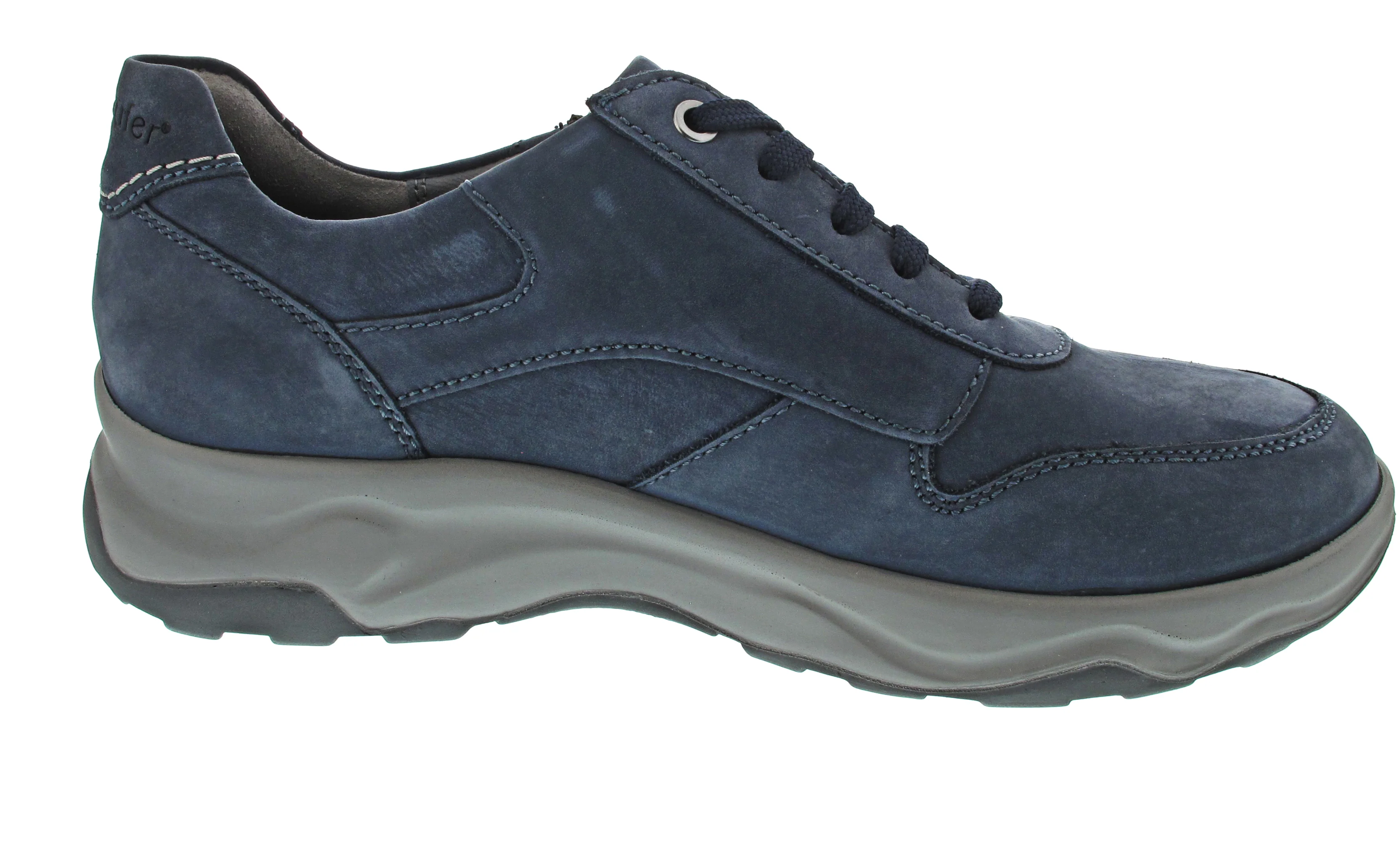 Waldläufer H-Max sportlicher Schnürer Blau - Image 3