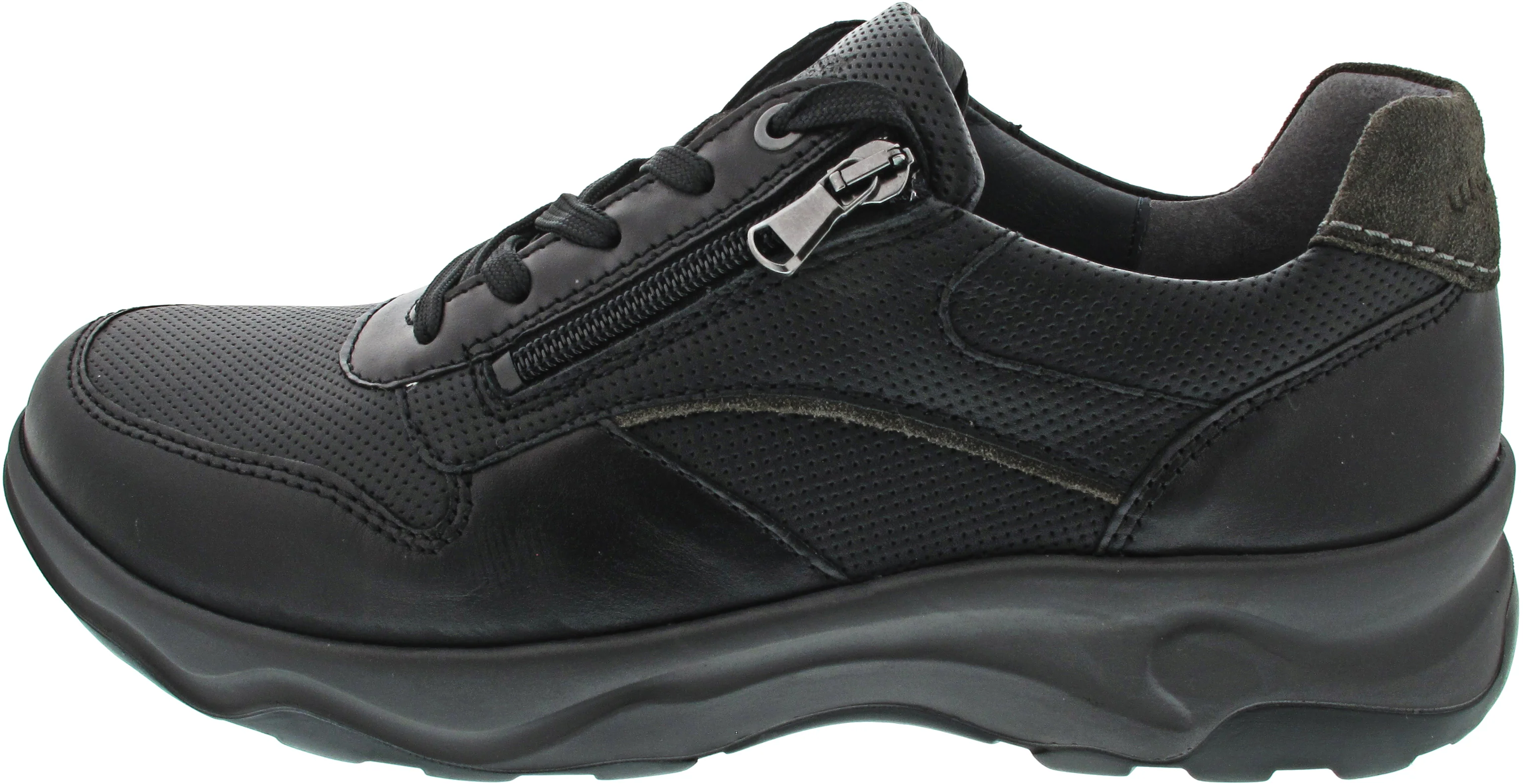 Waldläufer H-Max sportlicher Schnürer Schwarz - Image 10