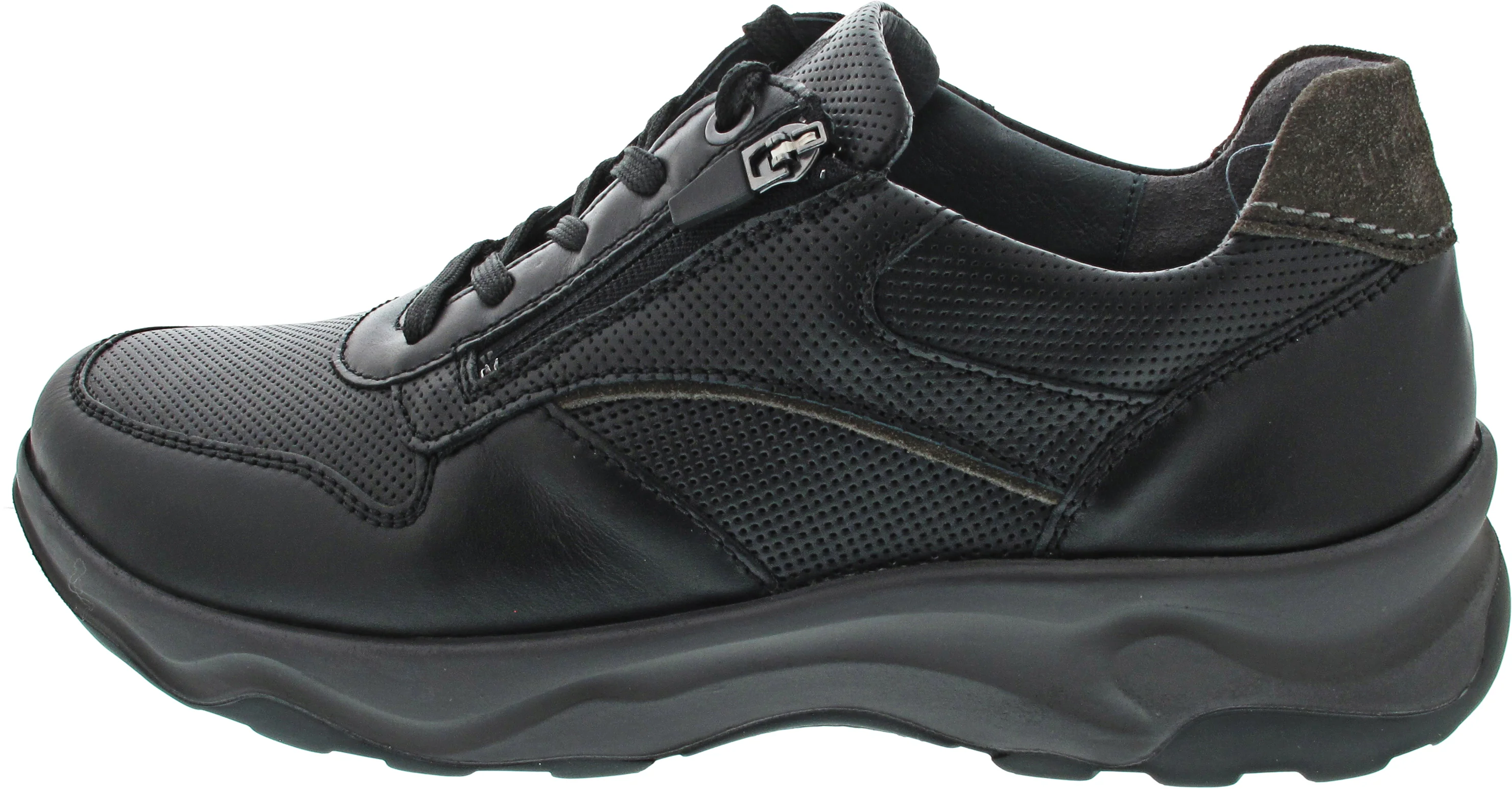 Waldläufer H-Max sportlicher Schnürer Schwarz - Image 28