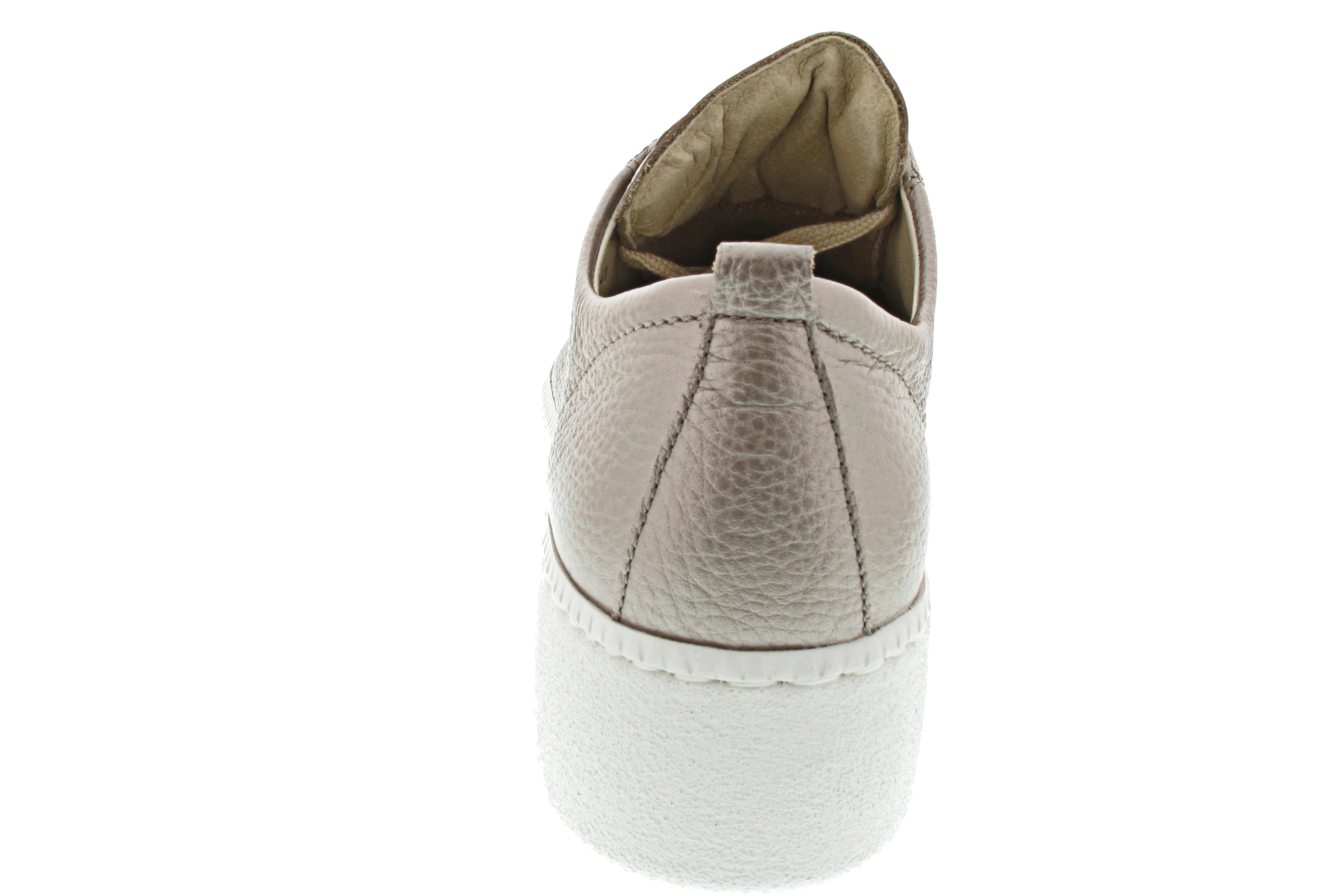 Waldläufer H-Nicky sportlicher Schnürer Beige - Image 5