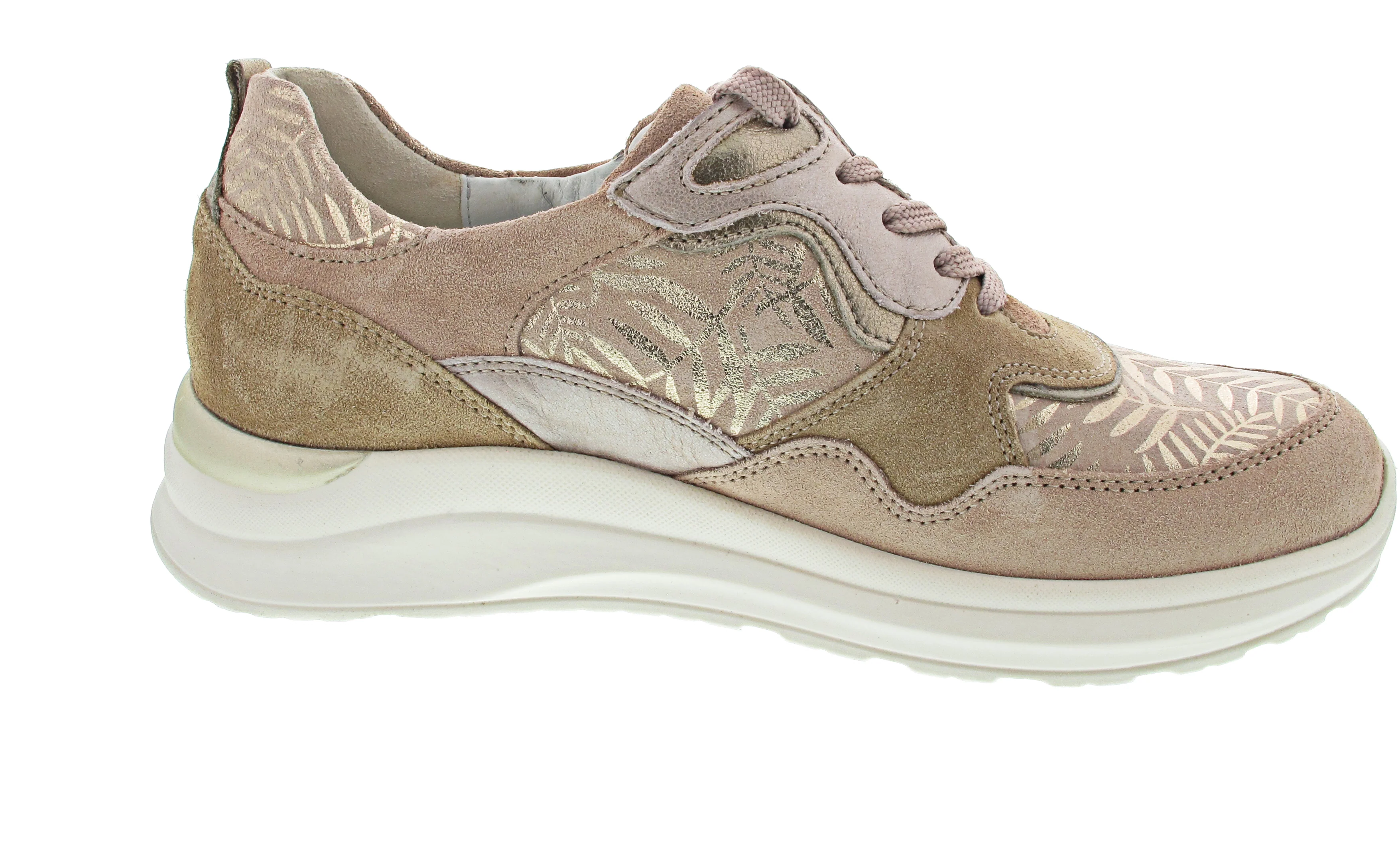 Waldläufer H-Rosa sportlicher Schnürer Rosa - Image 8