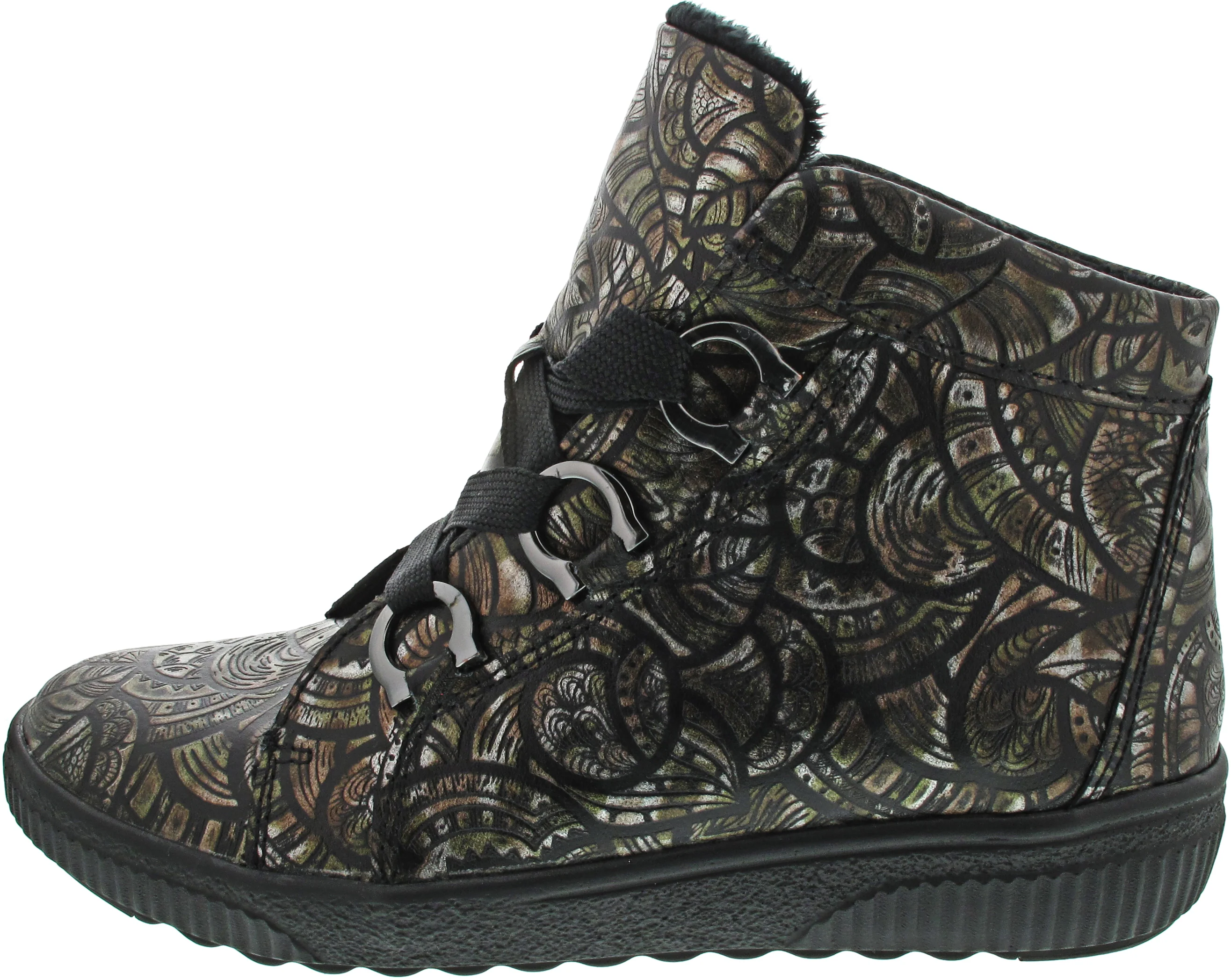 Waldläufer H-Steffi Schnürstiefel Schwarz - Image 5