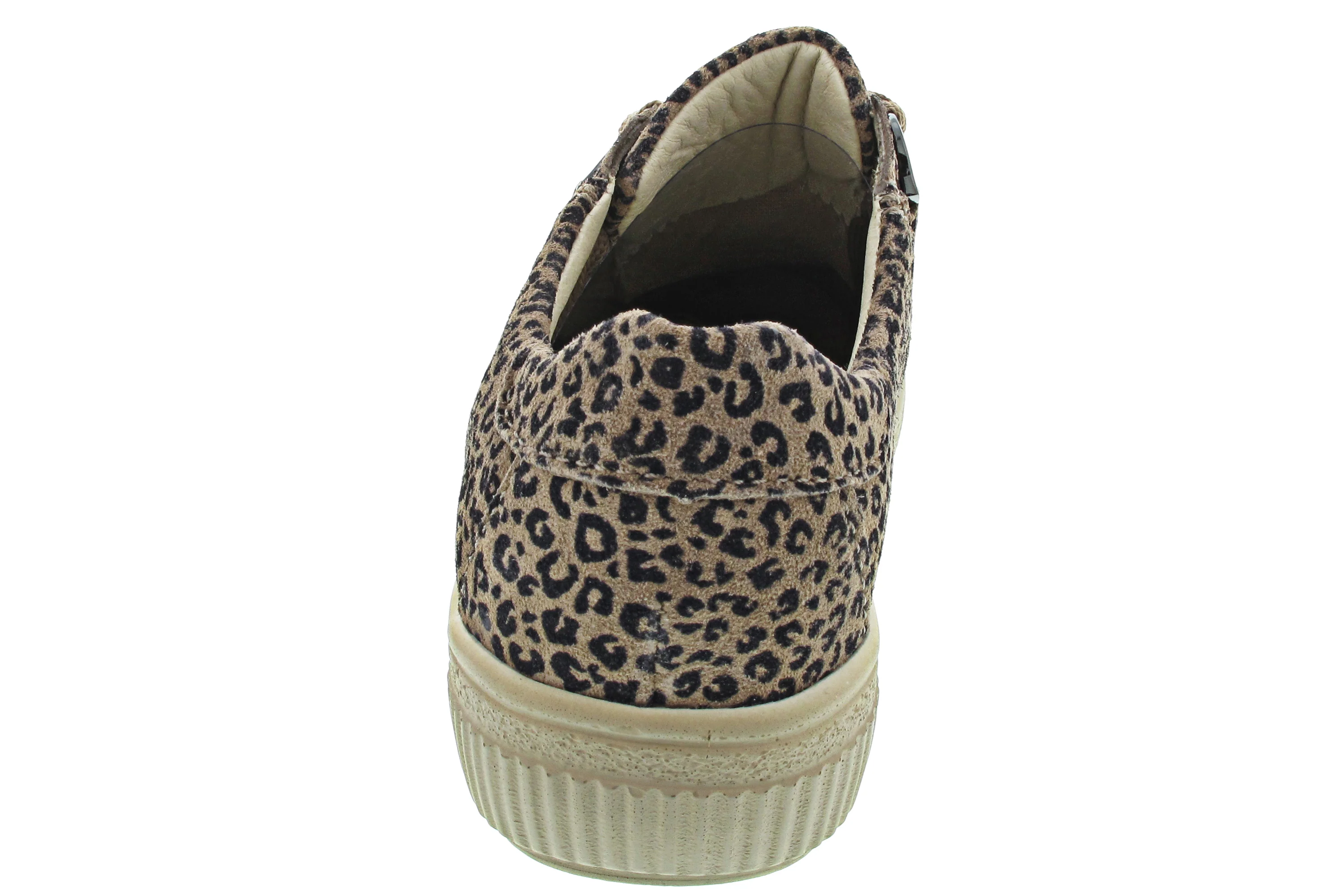 Waldläufer H-Steffi sportlicher Schnürer Beige - Image 3