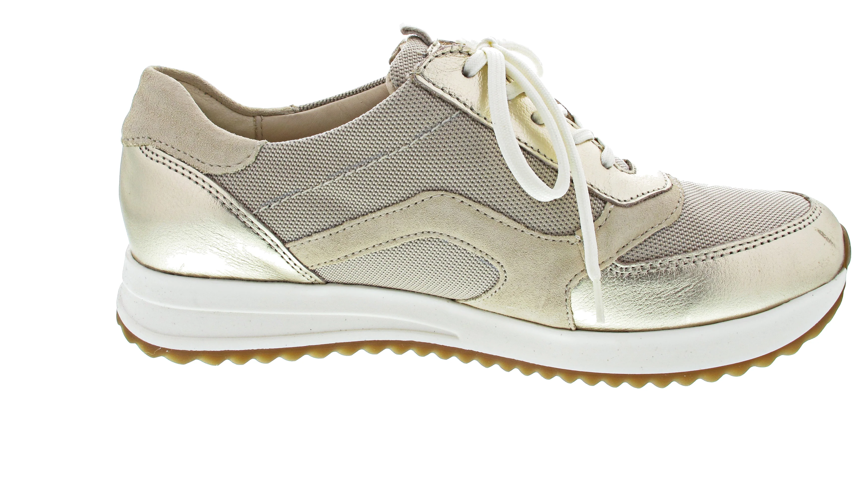 Waldläufer H-Vicky sportlicher Schnürer Beige - Image 3