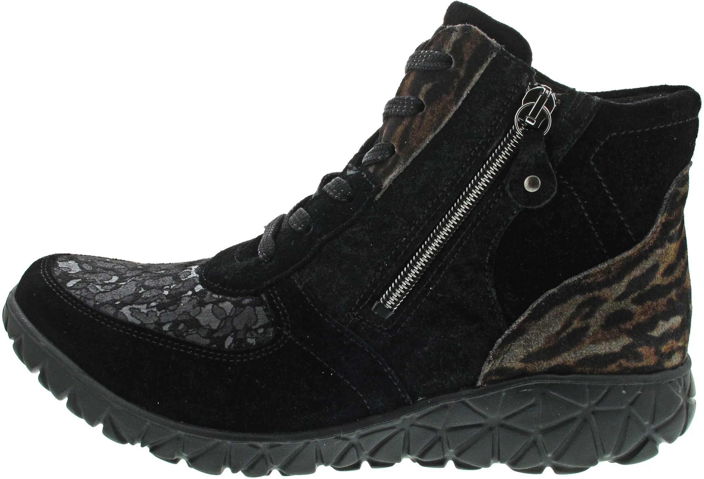 Waldläufer Havy Schnürstiefelette Schwarz - Image 3