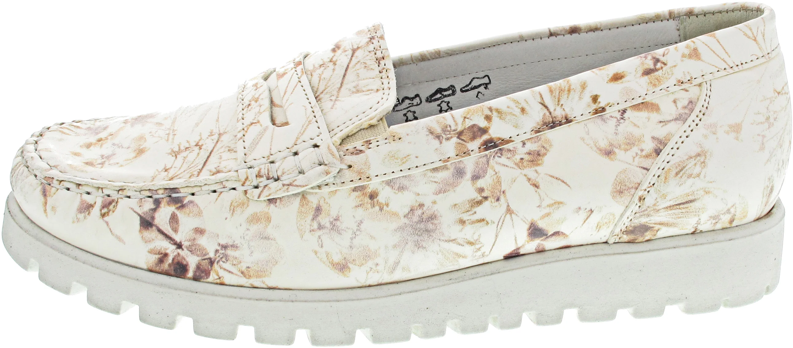 Waldläufer Hegli Mokassin Beige