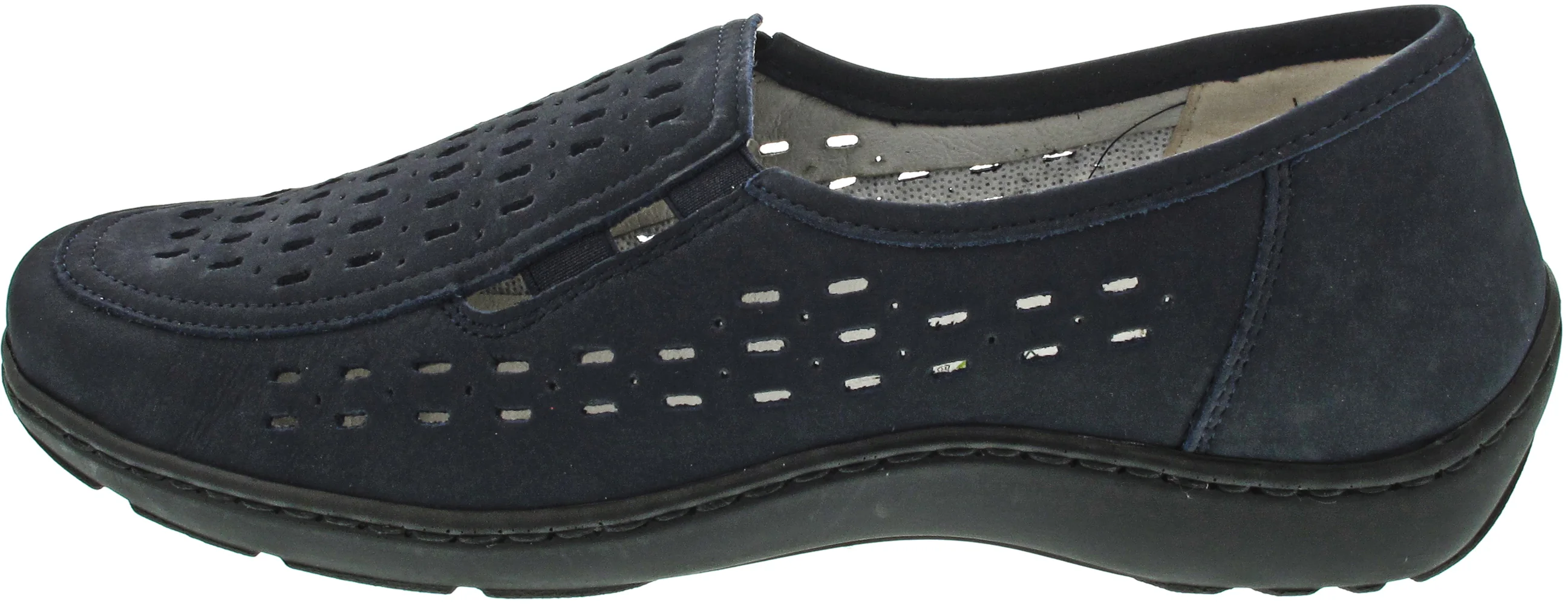 Waldläufer Henni Slipper Blau