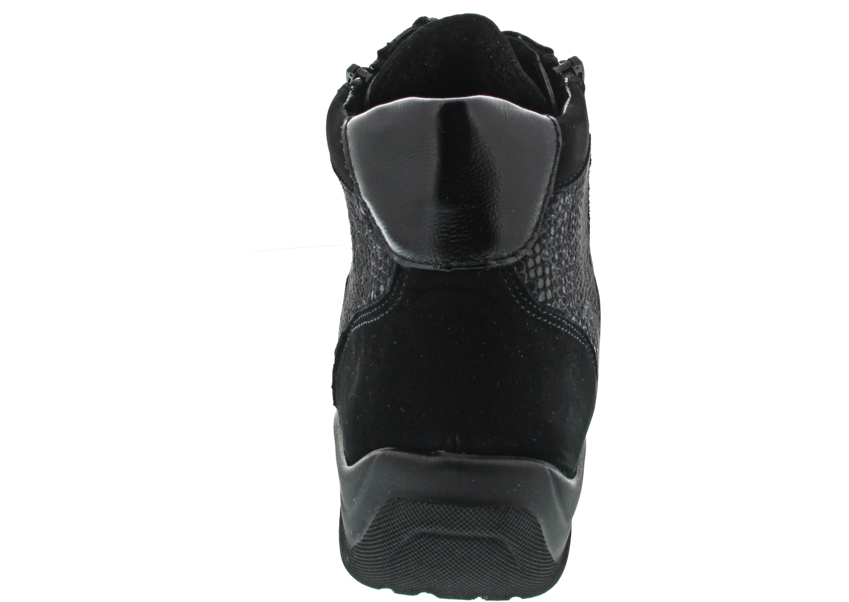 Waldläufer Hesna Schnürstiefel Schwarz - Image 9